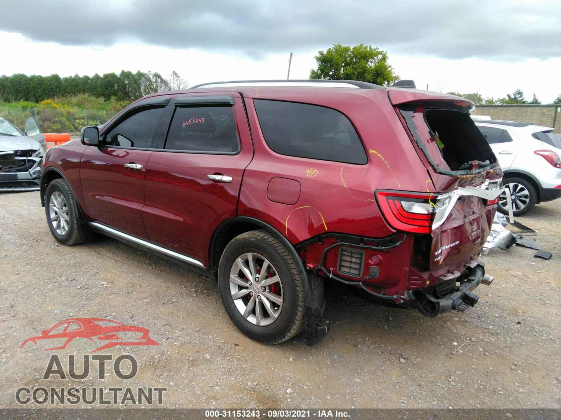 DODGE DURANGO 2017 - 1C4RDJAGXHC757978