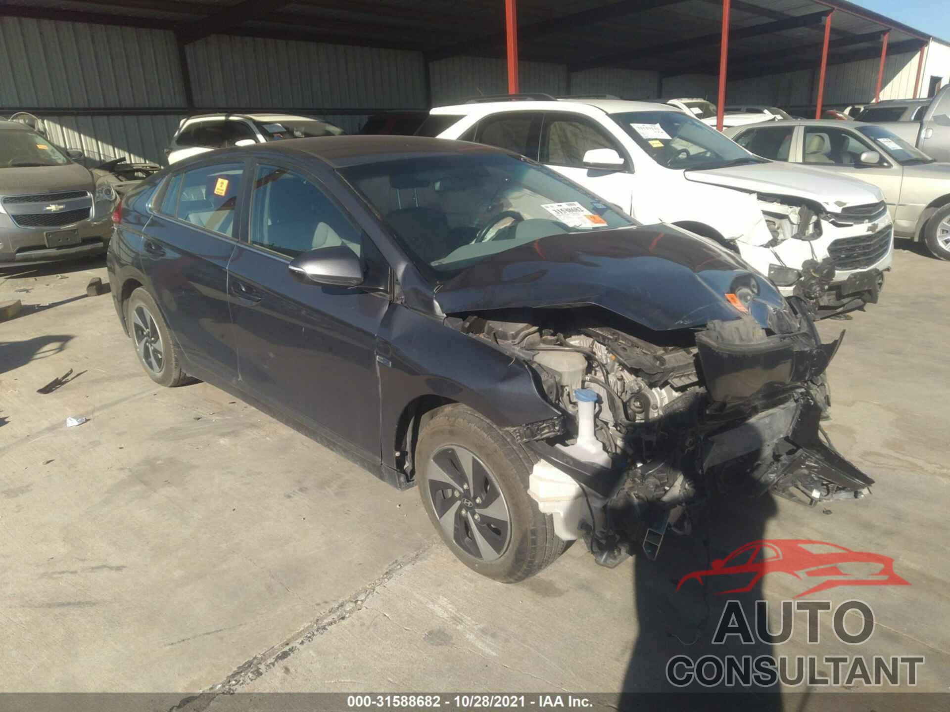 HYUNDAI IONIQ HYBRID 2017 - KMHC75LC1HU024979