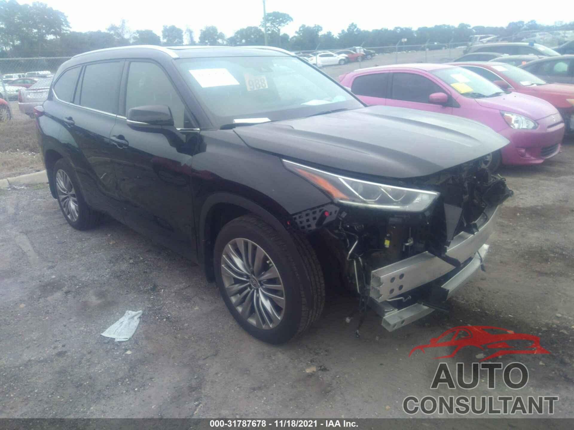 TOYOTA HIGHLANDER 2021 - 5TDFZRBH1MS079026