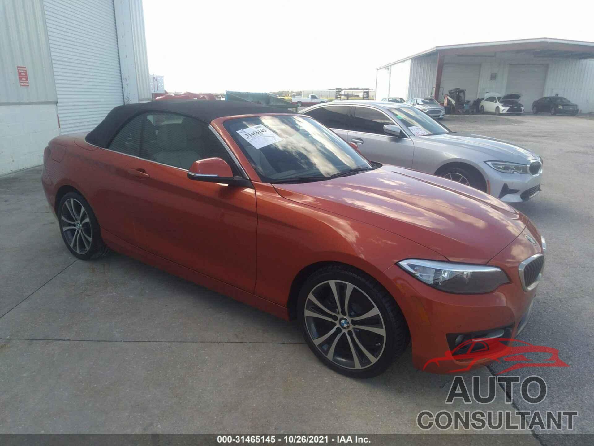 BMW 2 SERIES 2017 - WBA2K9C3XHV950598