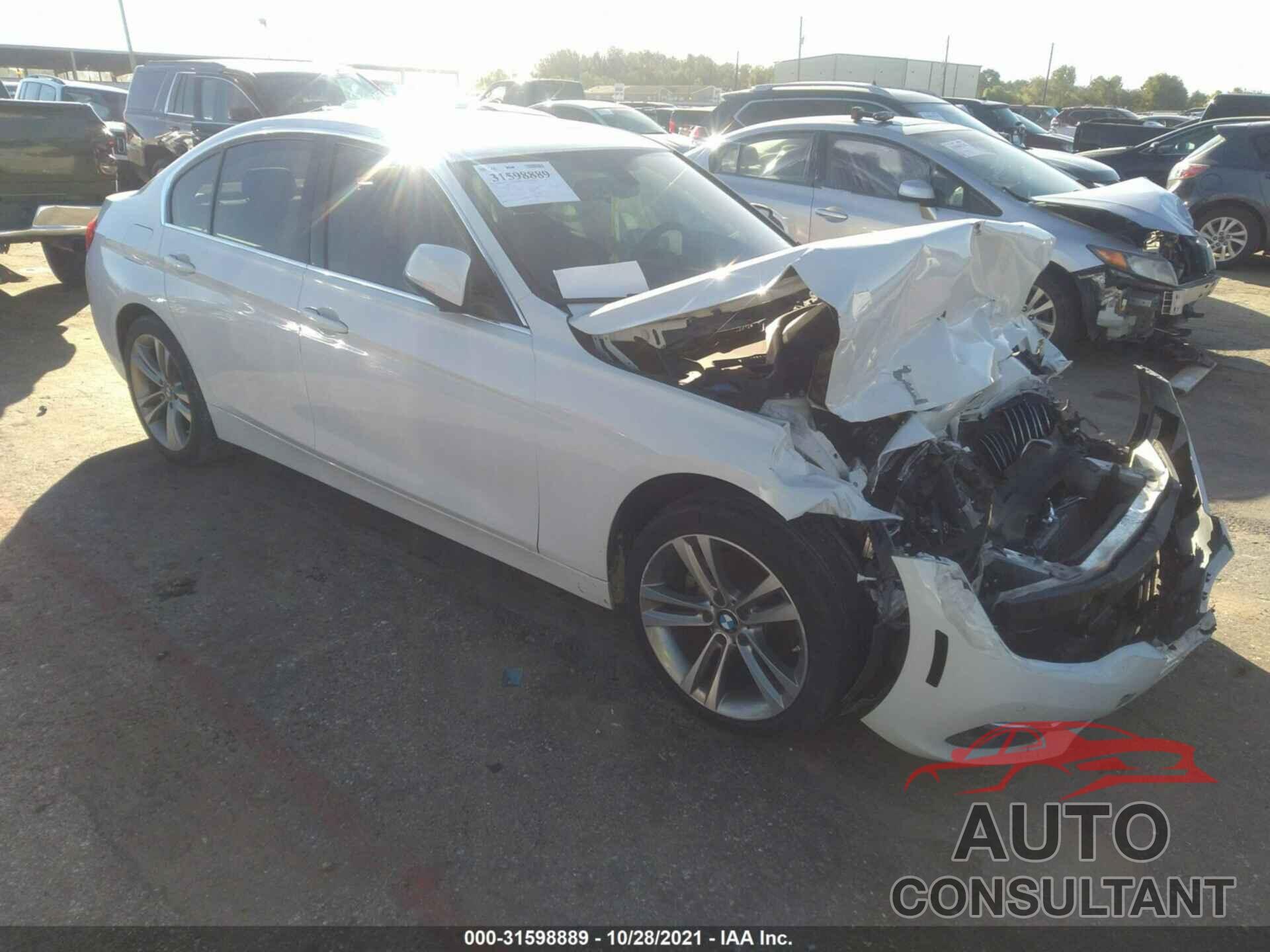 BMW 3 SERIES 2016 - WBA8E9G54GNU28075