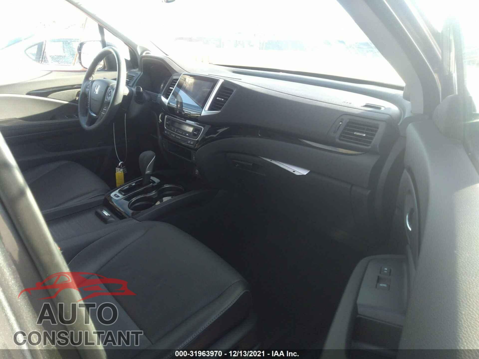 HONDA RIDGELINE 2019 - 5FPYK3F78KB011908