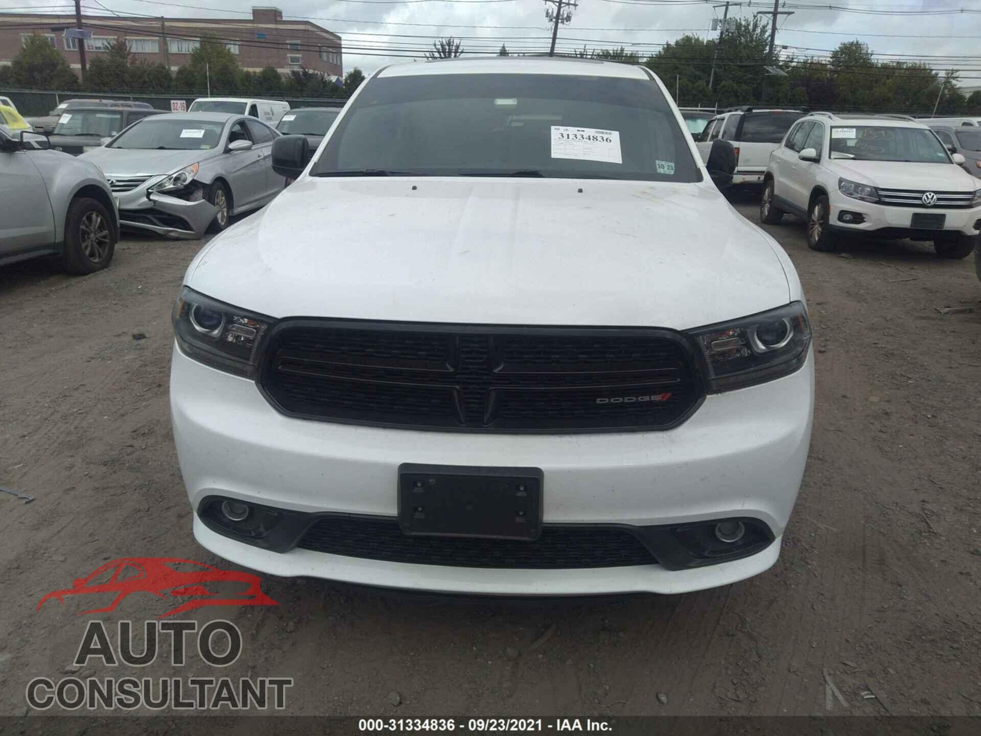 DODGE DURANGO 2018 - 1C4RDJAGXJC496809