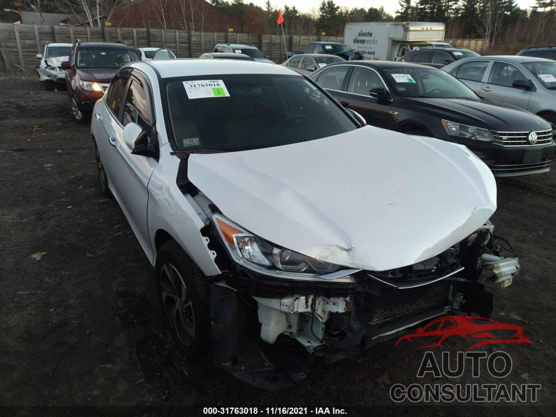 HONDA ACCORD SEDAN 2016 - 1HGCR2F32GA139388