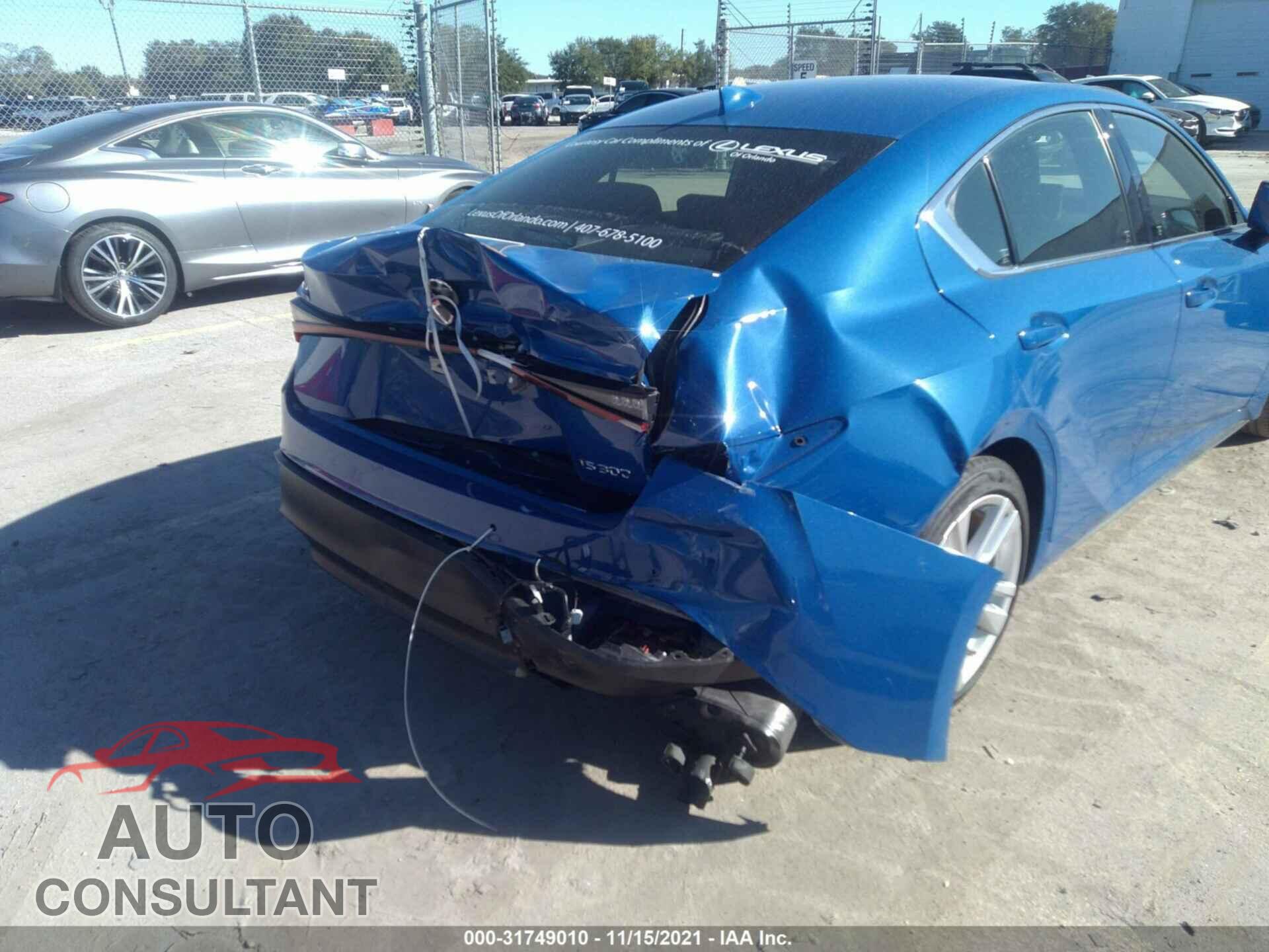 LEXUS IS 2021 - JTHCA1D22M5114634