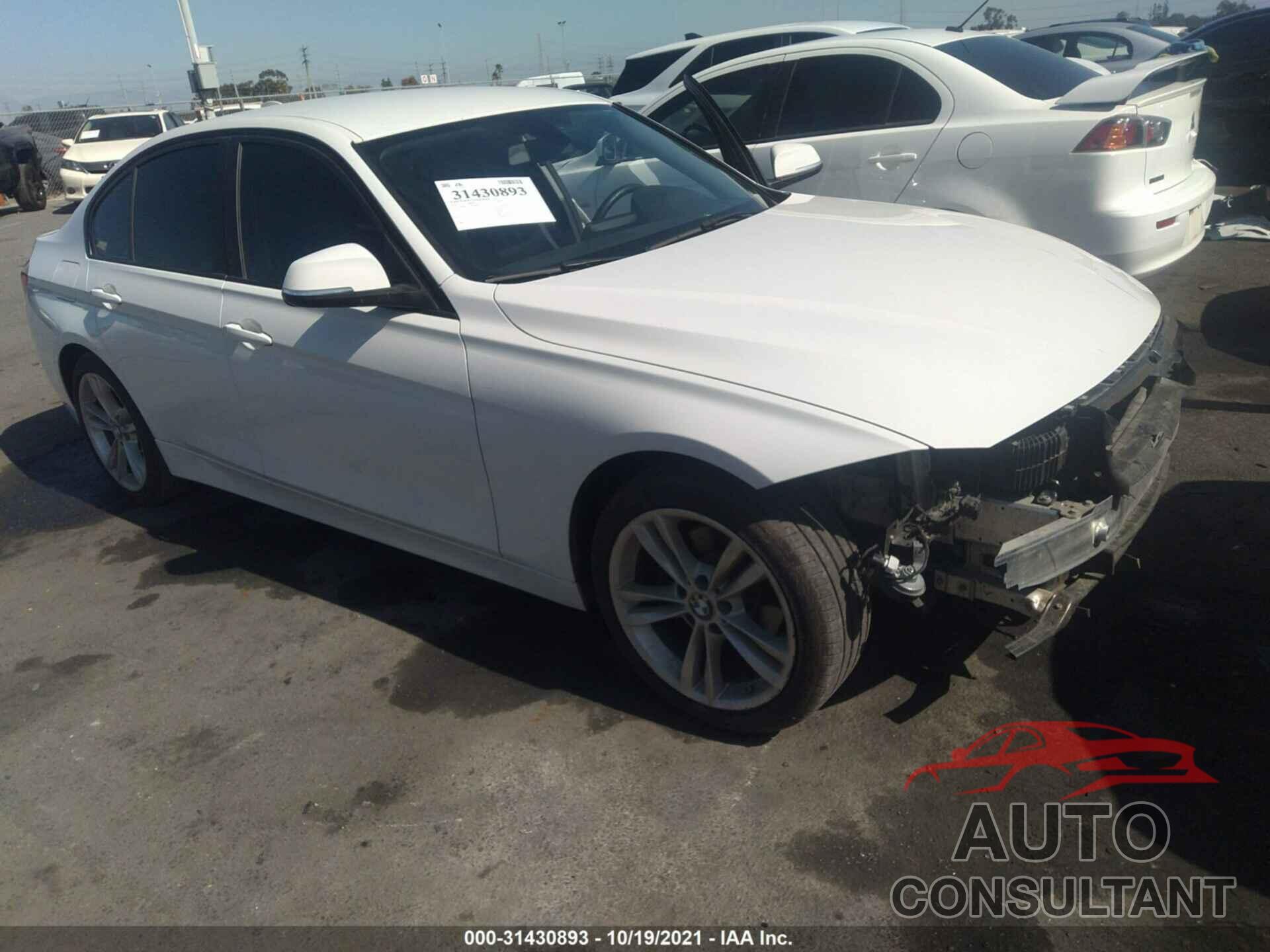 BMW 3 SERIES 2018 - WBA8E1G57JNU89820