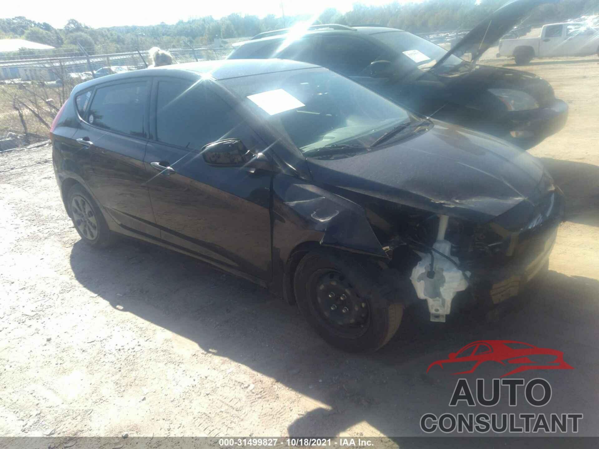 HYUNDAI ACCENT 2017 - KMHCT5AE5HU326727