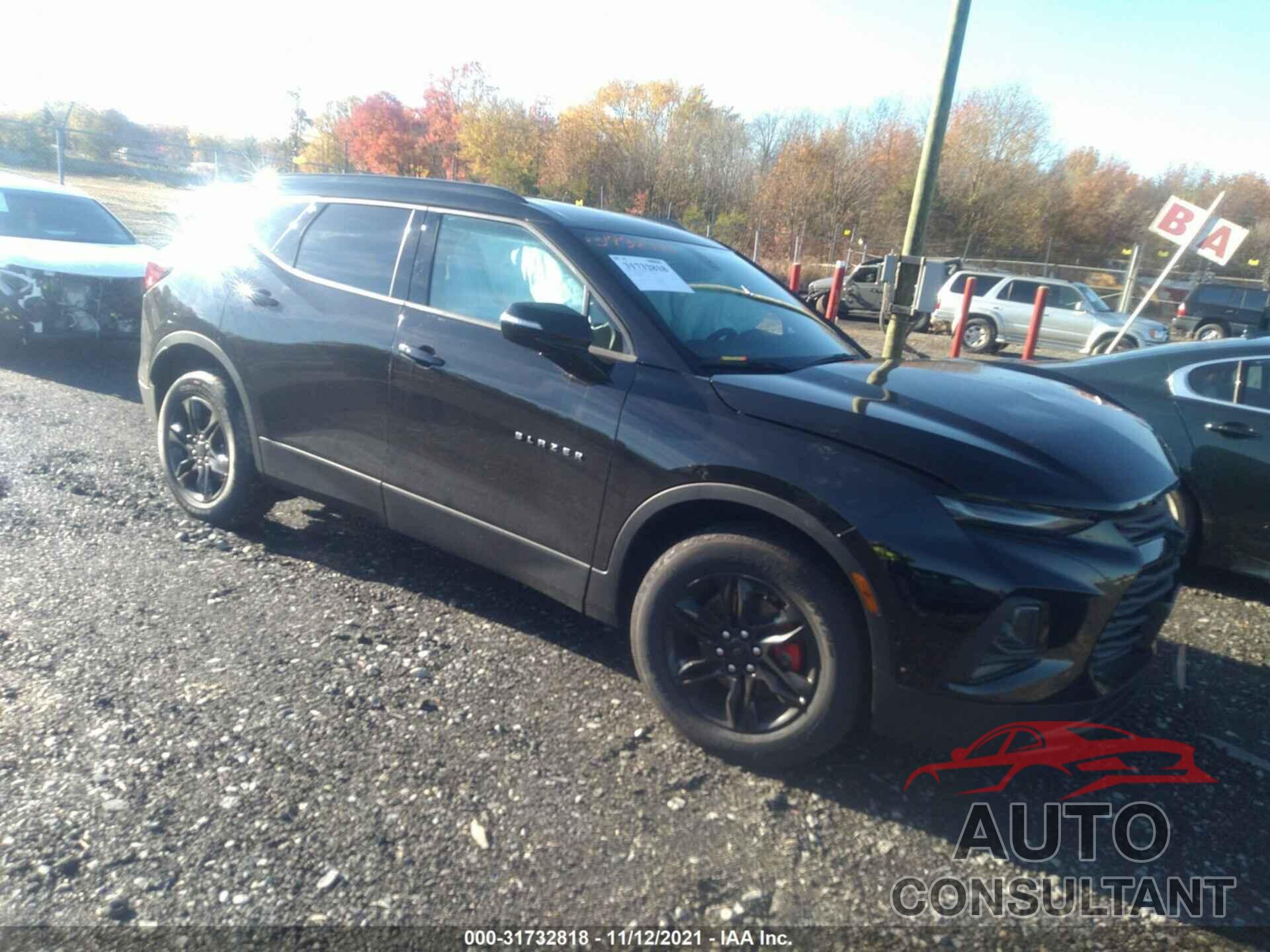 CHEVROLET BLAZER 2019 - 3GNKBBRA1KS676003