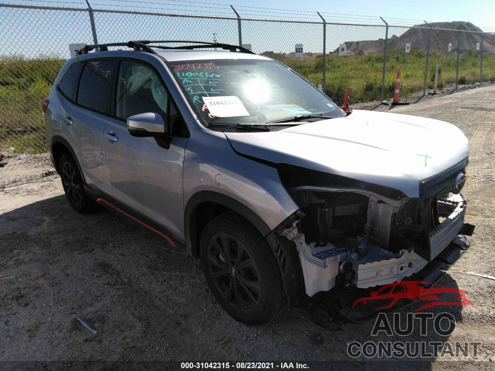 SUBARU FORESTER 2019 - JF2SKAKC4KH569178