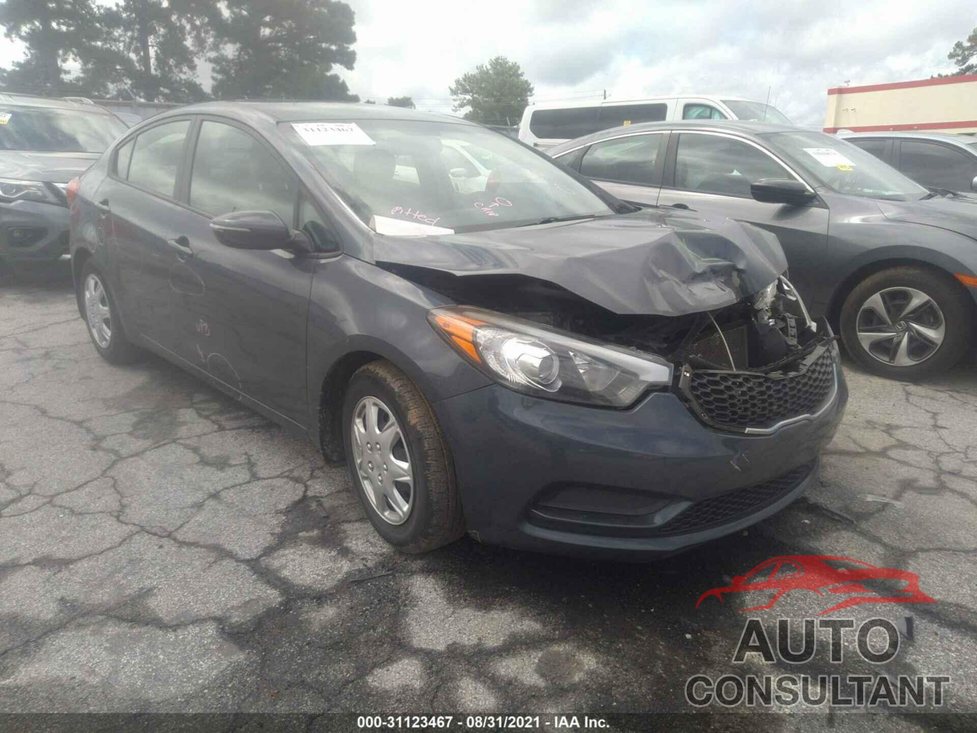 KIA FORTE 2016 - KNAFX4A61G5522775