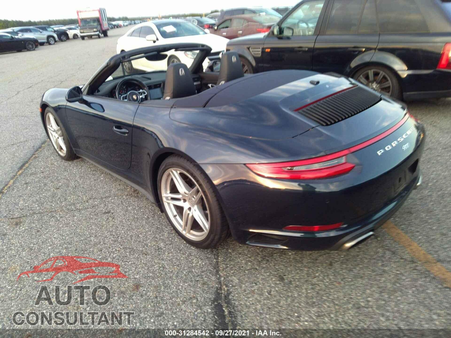 PORSCHE 911 2017 - WP0CA2A9XHS141385