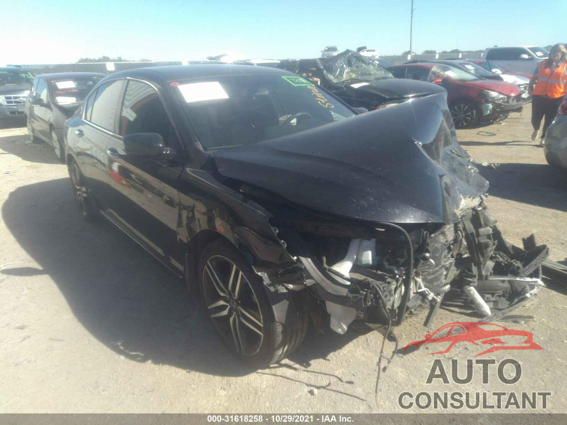 HONDA ACCORD SEDAN 2016 - 1HGCR2F50GA188817