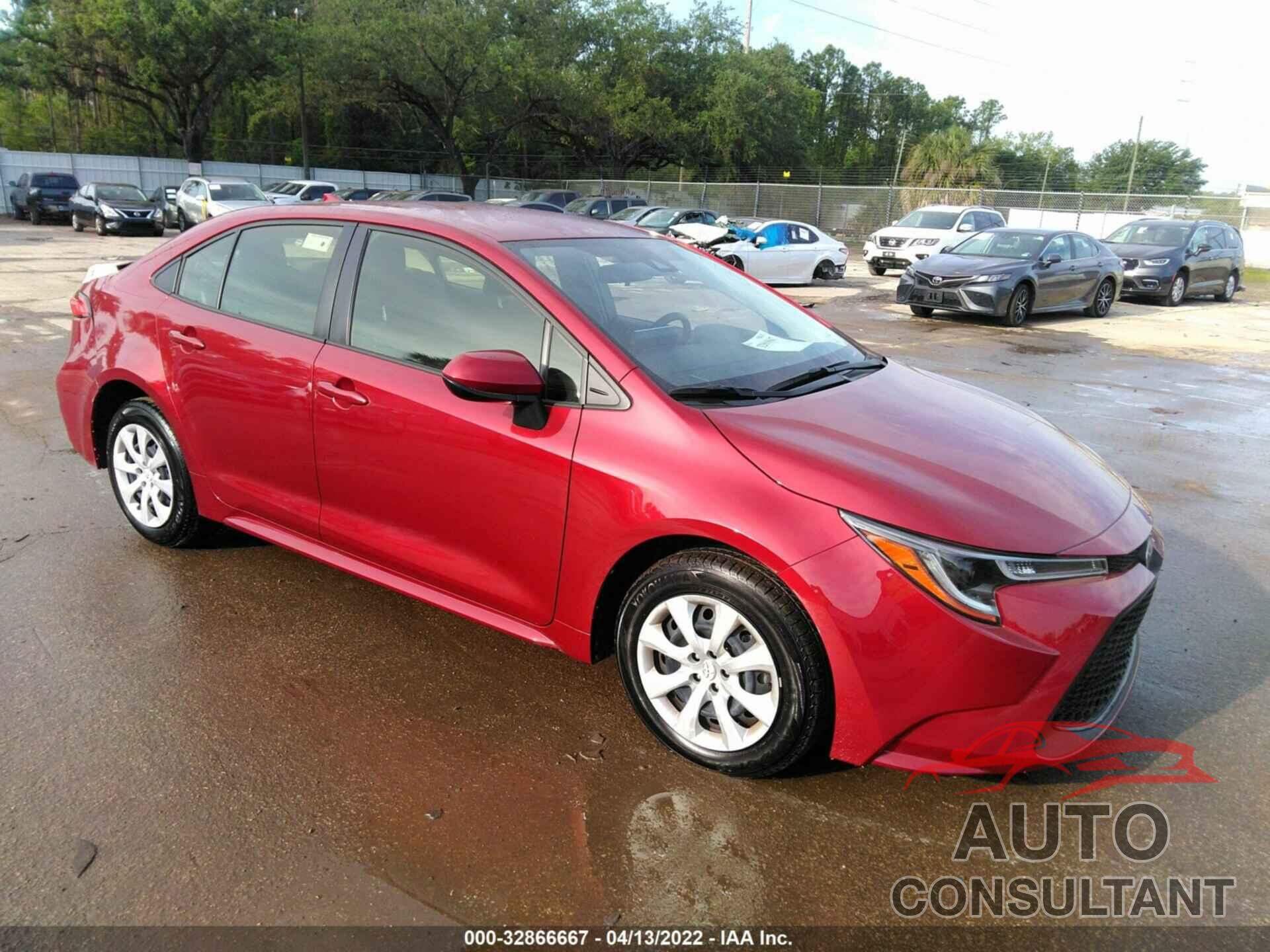 TOYOTA COROLLA 2022 - JTDEPMAE5NJ195114