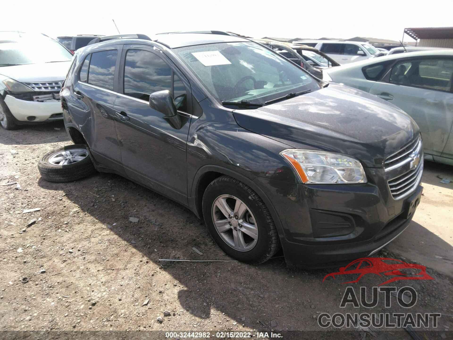 CHEVROLET TRAX 2016 - 3GNCJLSB8GL272729