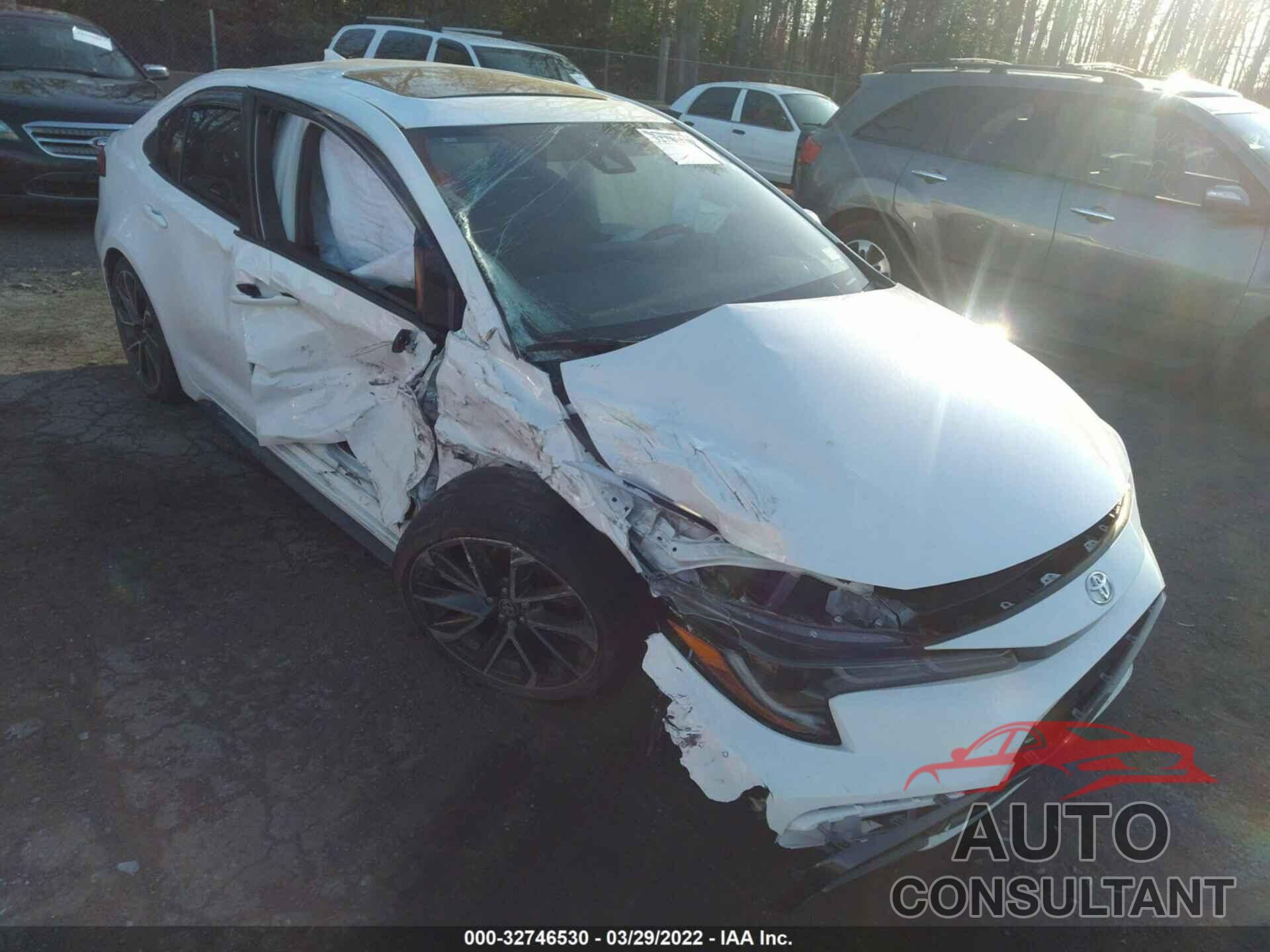TOYOTA COROLLA 2021 - JTDP4MCE2MJ055096