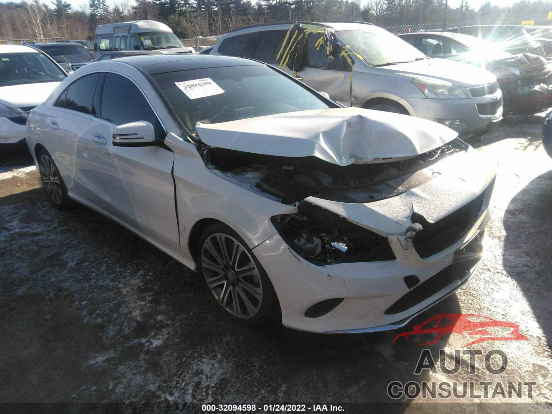 MERCEDES-BENZ CLA 2017 - WDDSJ4GB3HN410221