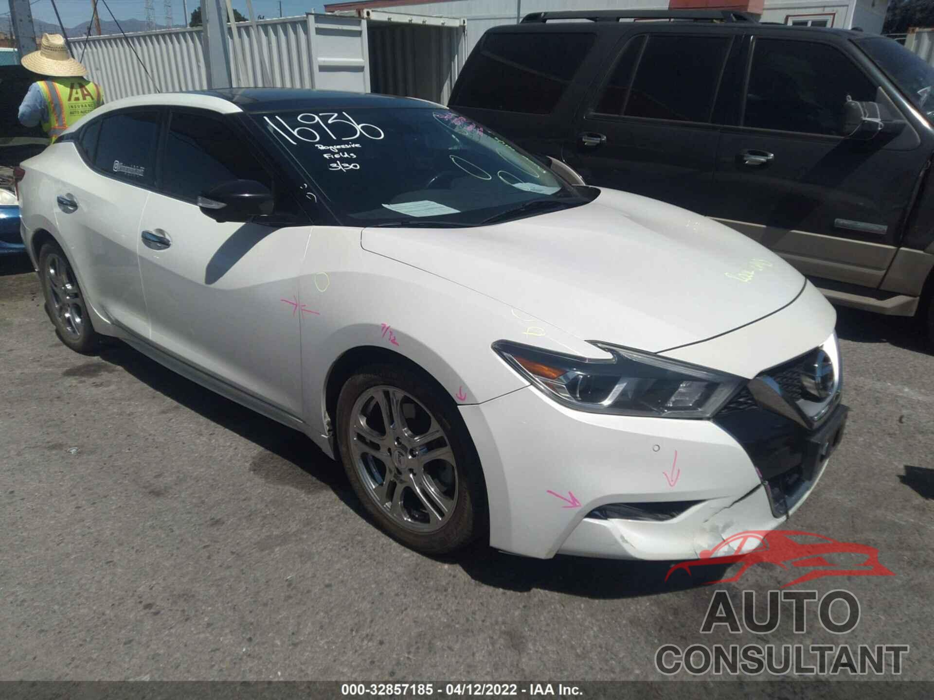 NISSAN MAXIMA 2016 - 1N4AA6AP0GC425247