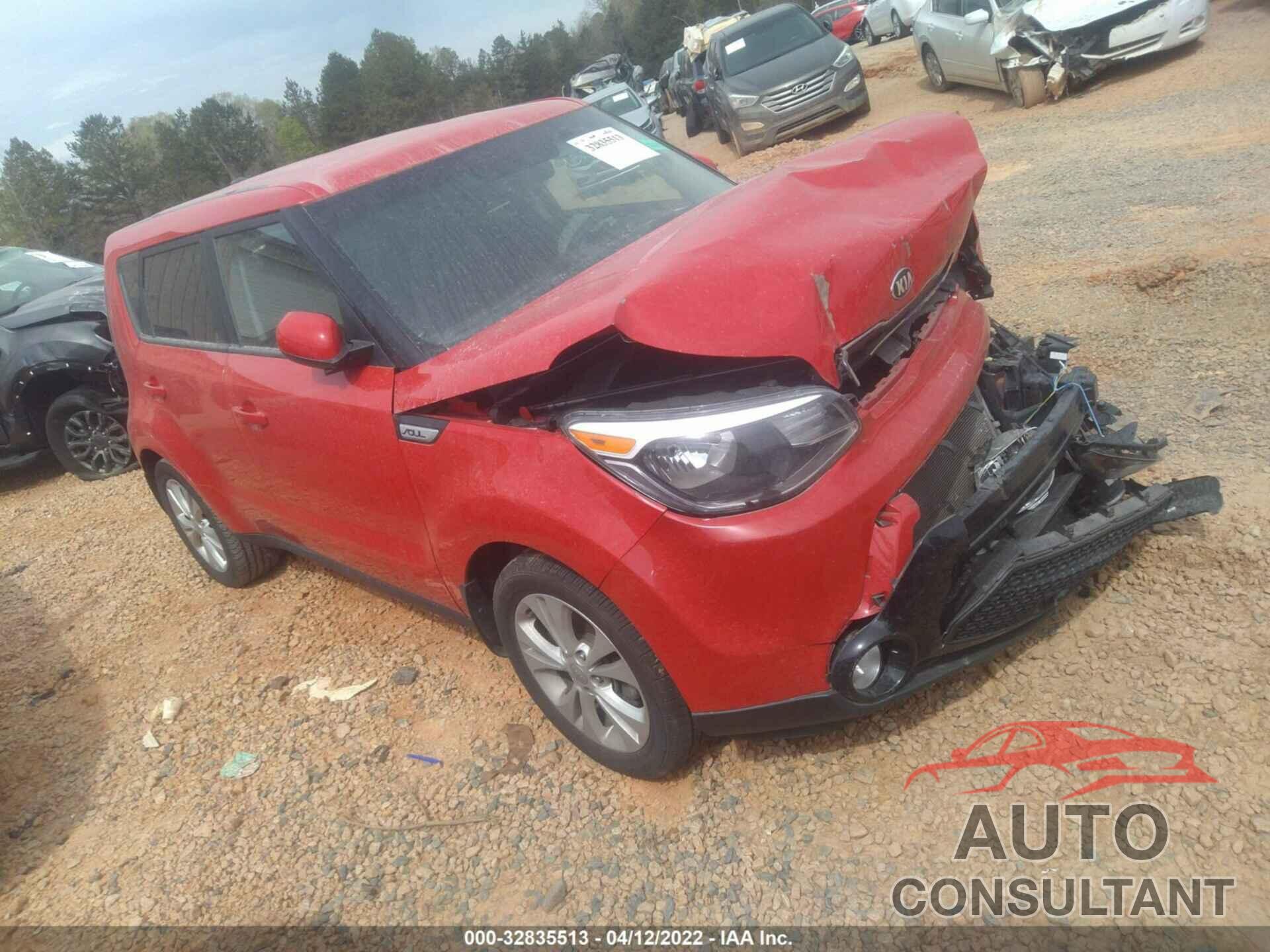 KIA SOUL 2016 - KNDJP3A53G7872914