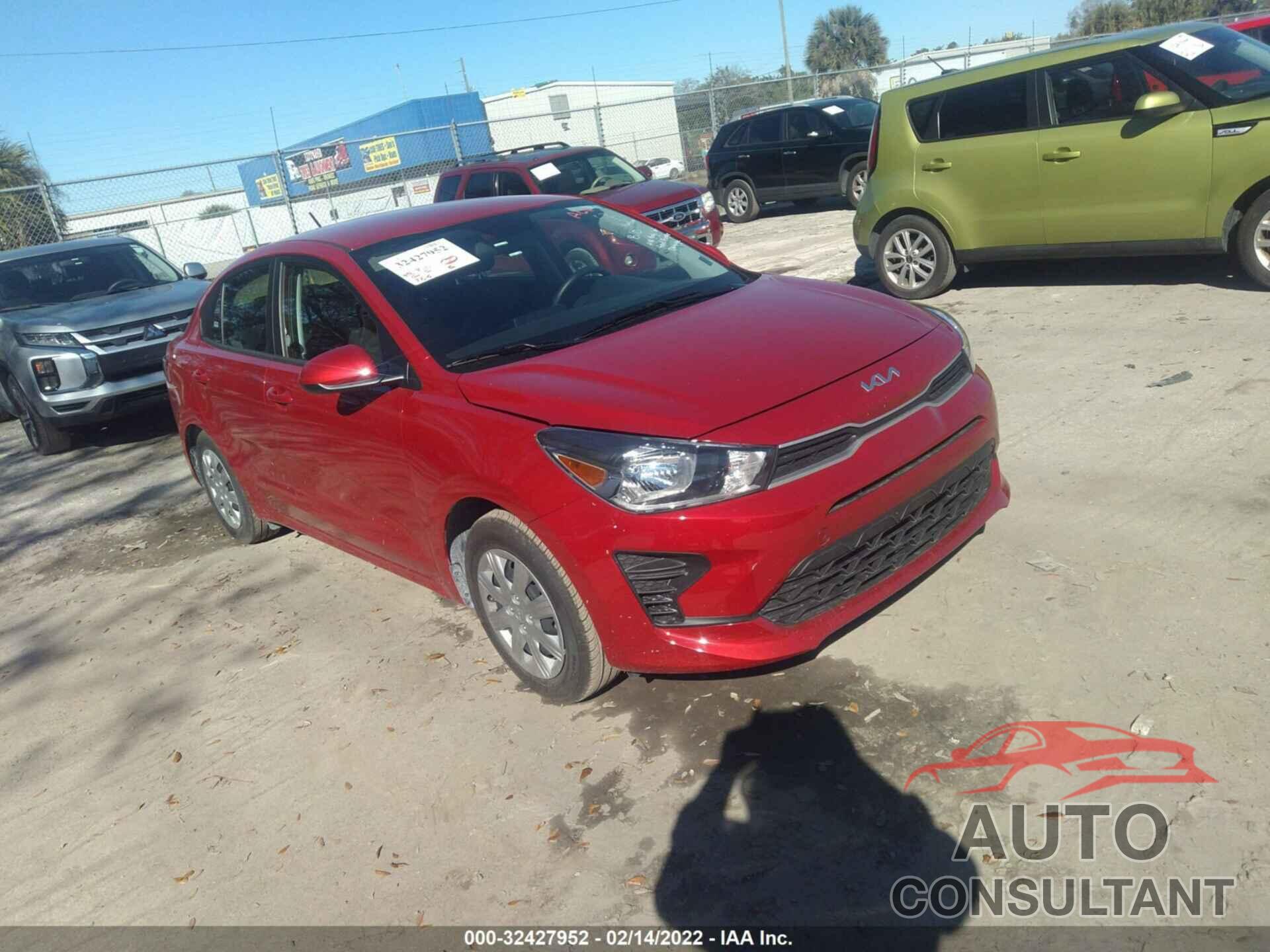 KIA RIO 2022 - 3KPA24AD3NE433401