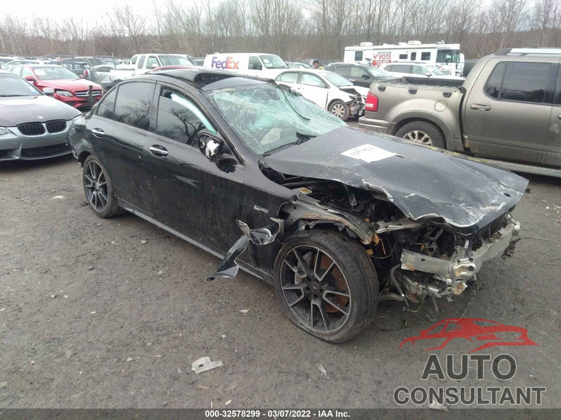 MERCEDES-BENZ C-CLASS 2017 - 55SWF6EB5HU180500