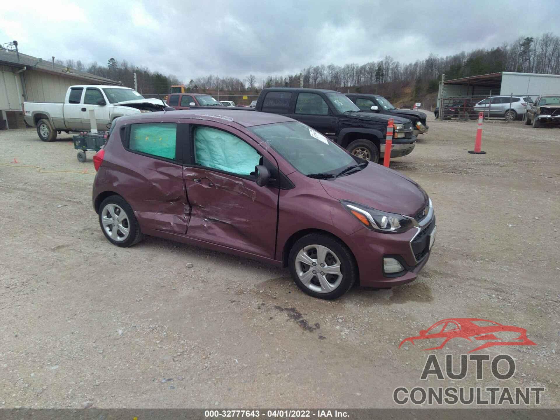 CHEVROLET SPARK 2019 - KL8CB6SAXKC716379