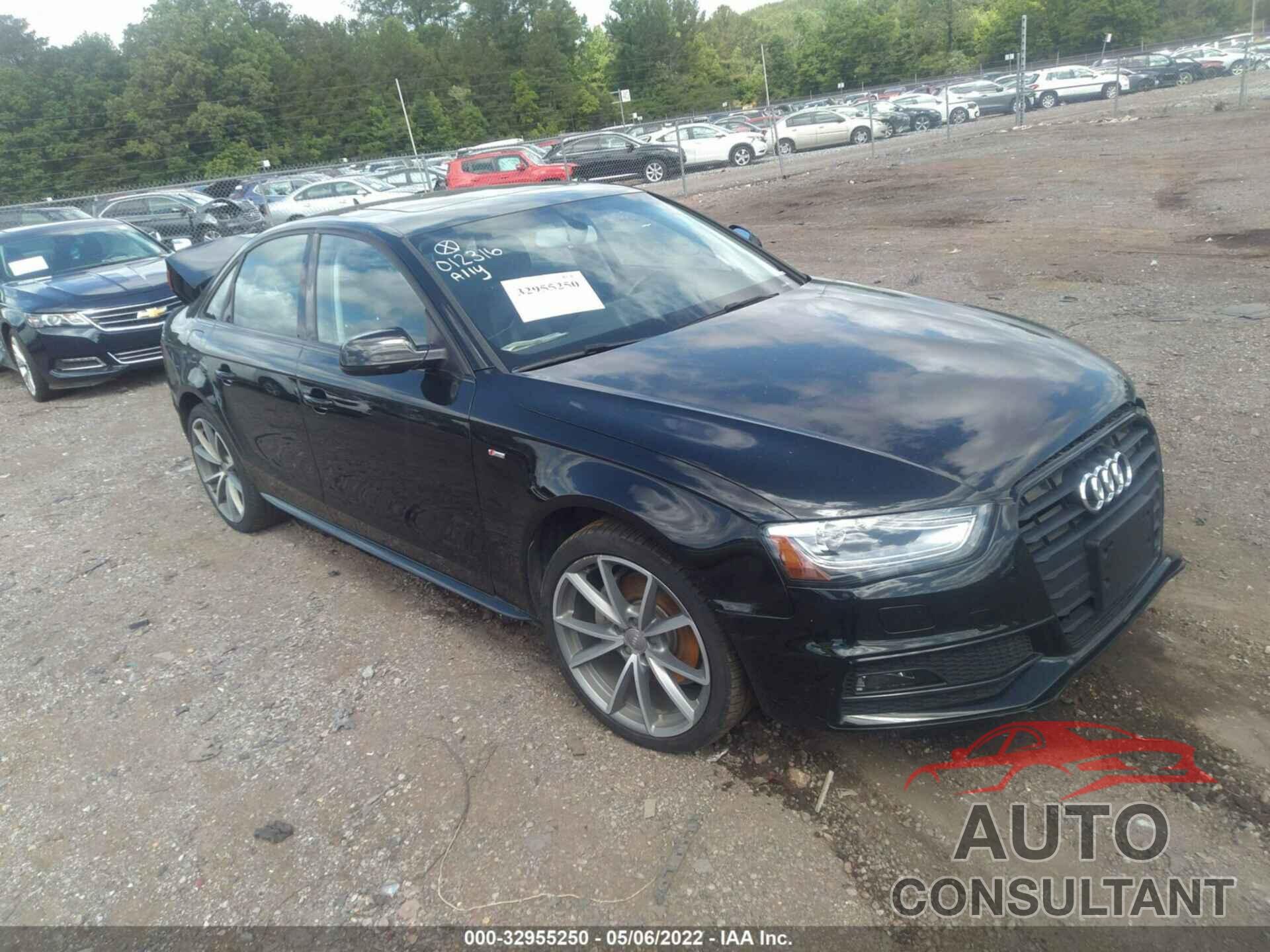 AUDI A4 2016 - WAUAFAFL2GN012316