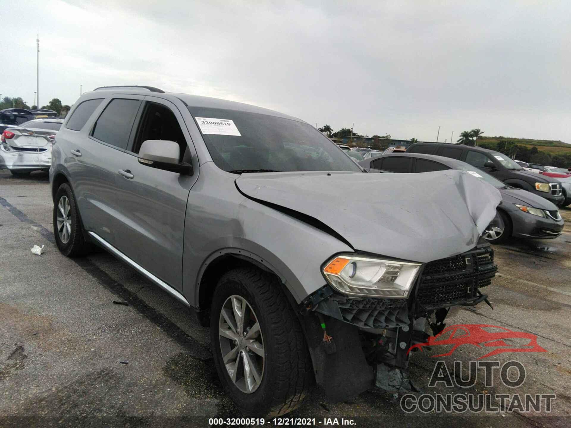 DODGE DURANGO 2016 - 1C4RDHDG3GC346408