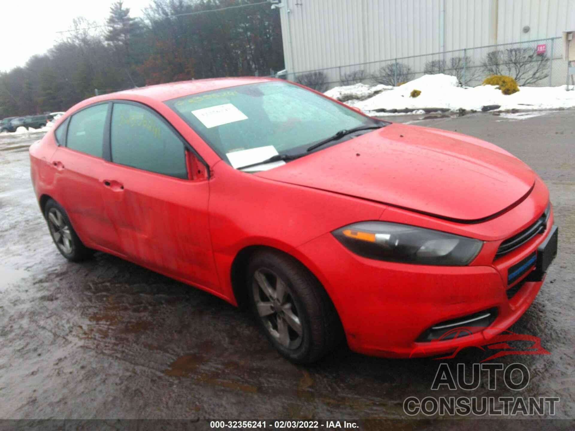 DODGE DART 2016 - 1C3CDFBBXGD732971