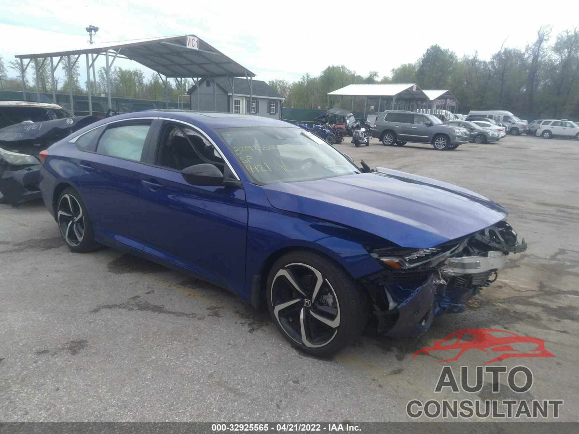 HONDA ACCORD SEDAN 2021 - 1HGCV2F35MA007801