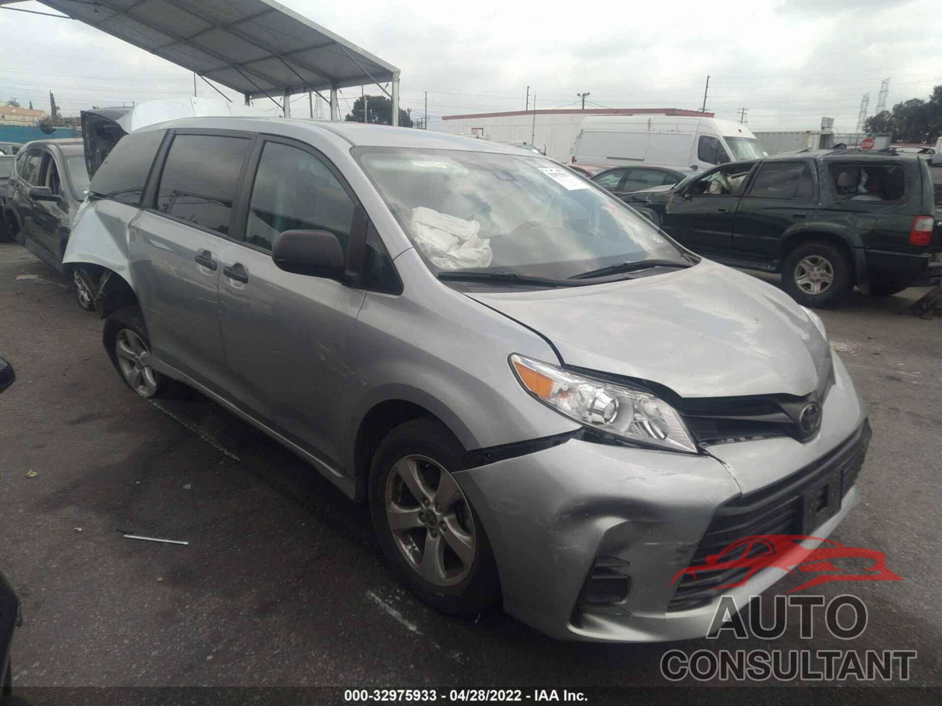 TOYOTA SIENNA 2020 - 5TDZZ3DC9LS087563