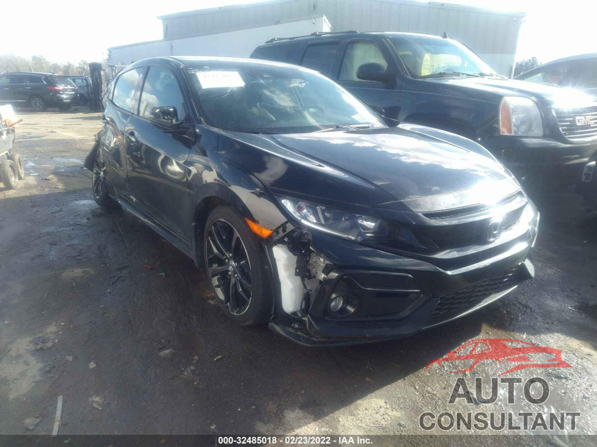 HONDA CIVIC HATCHBACK 2021 - SHHFK7H43MU211123