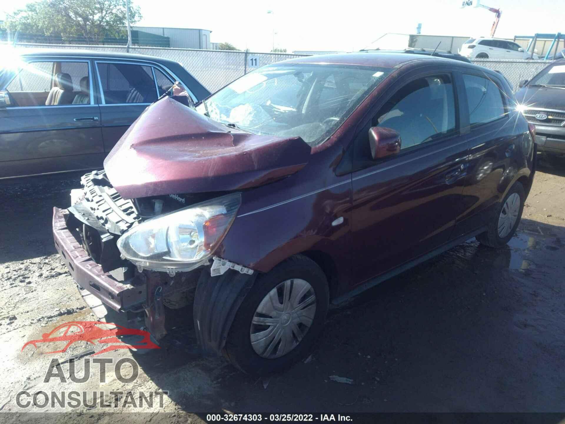 MITSUBISHI MIRAGE 2017 - ML32A3HJ7HH011002