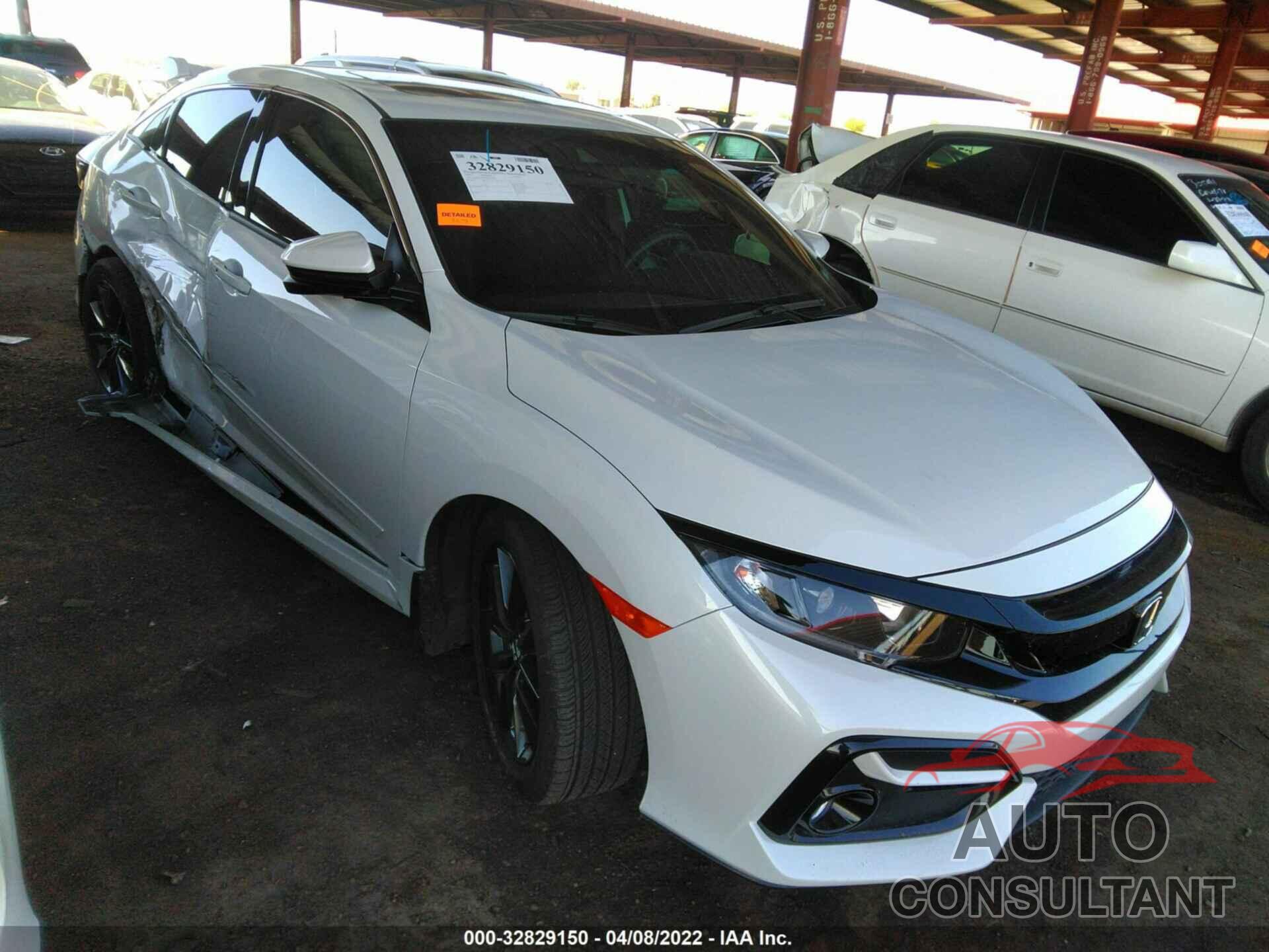 HONDA CIVIC HATCHBACK 2021 - SHHFK7H6XMU215848