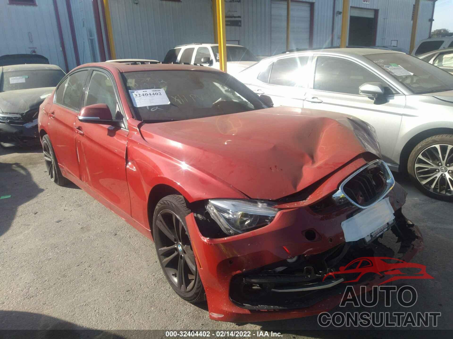 BMW 3 SERIES 2016 - WBA8E9G54GNU28190