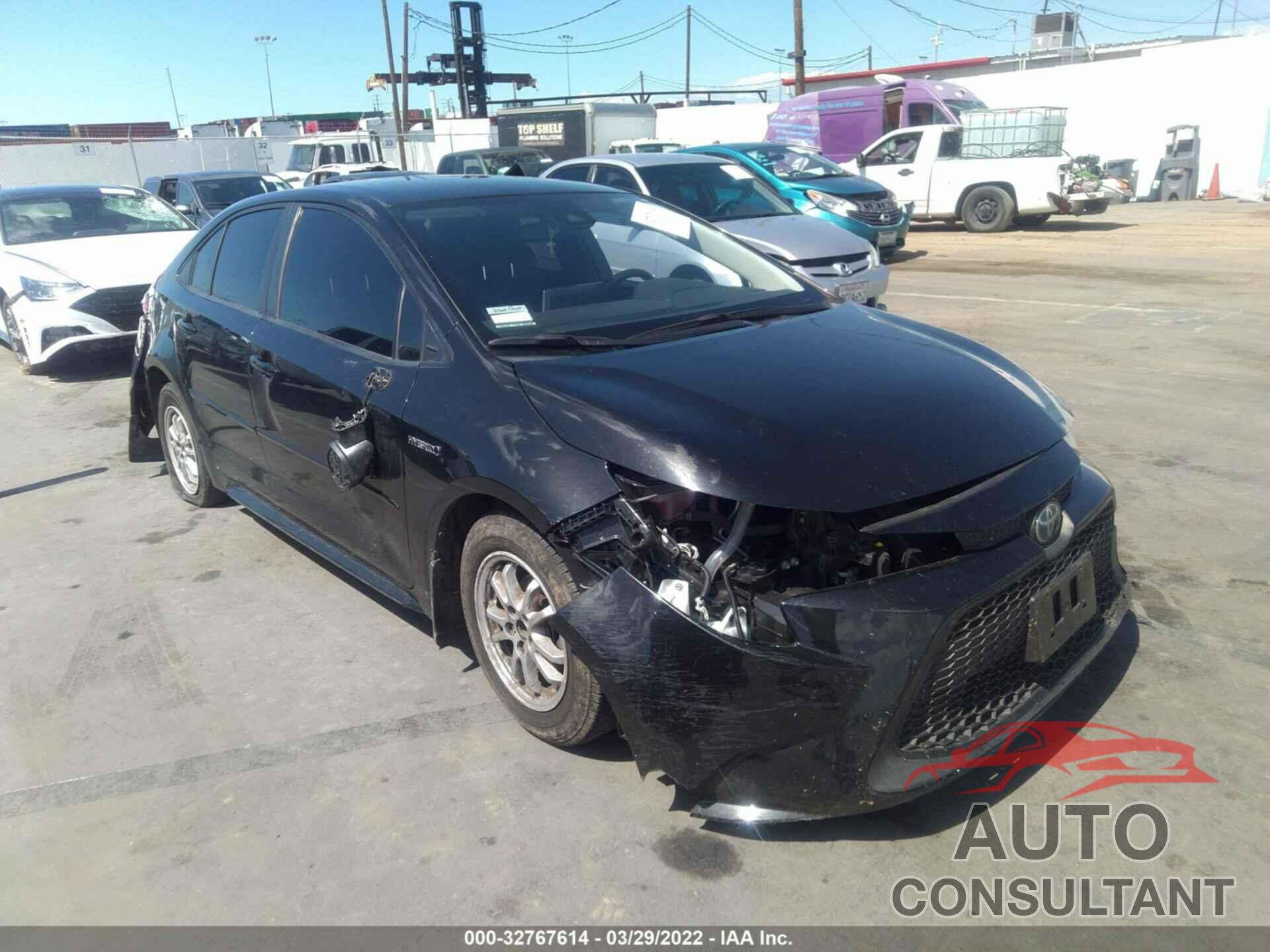 TOYOTA COROLLA 2020 - JTDEBRBEXLJ009235