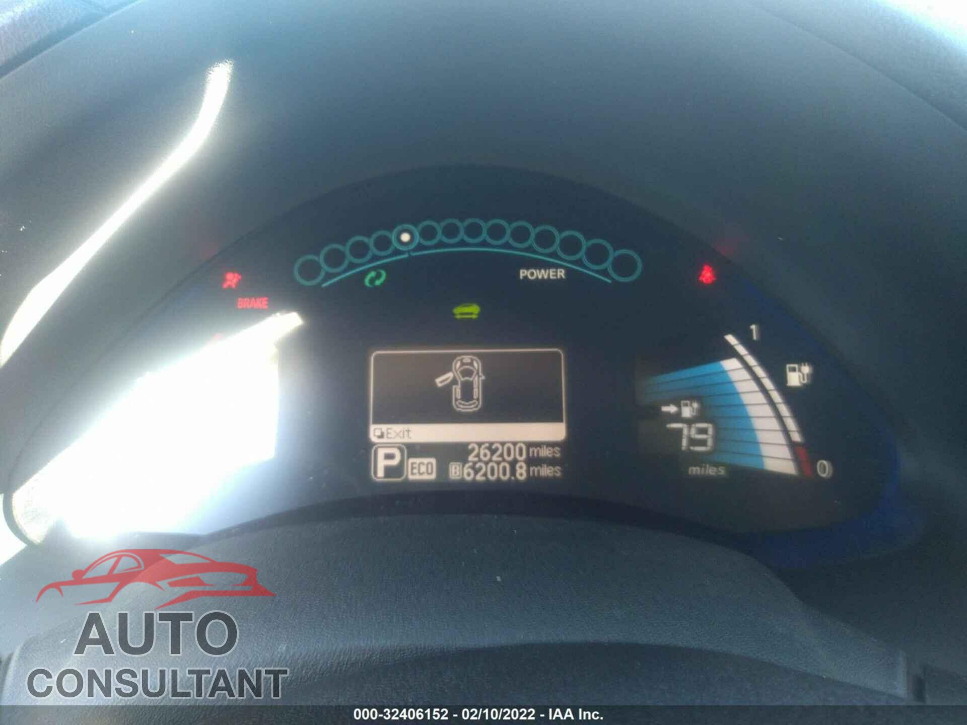 NISSAN LEAF 2017 - 1N4BZ0CP3HC311817