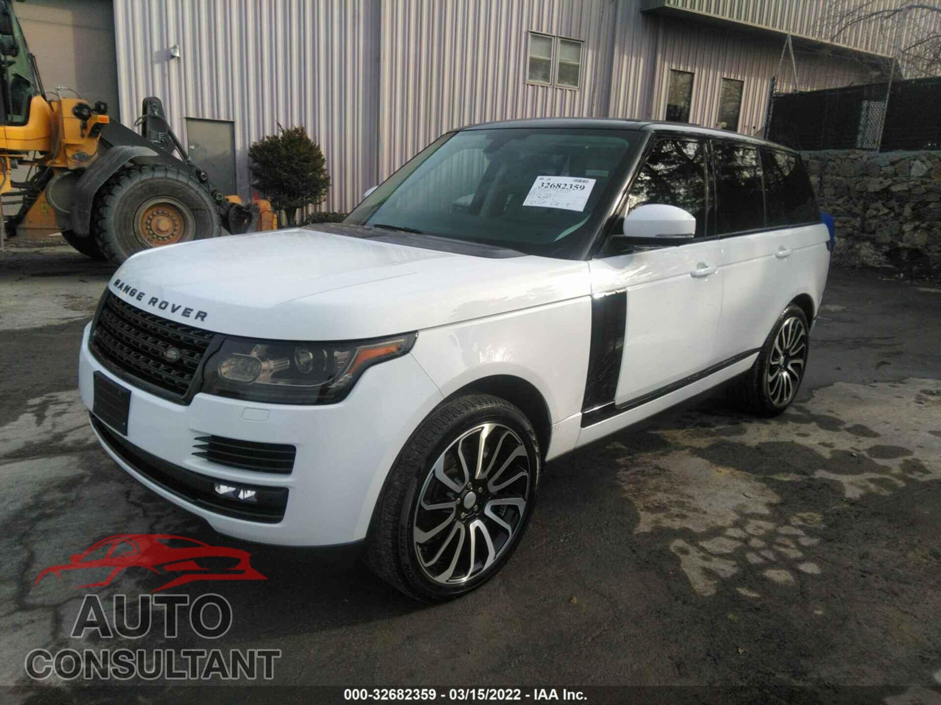 LAND ROVER RANGE ROVER 2016 - SALGS2VF4GA275742