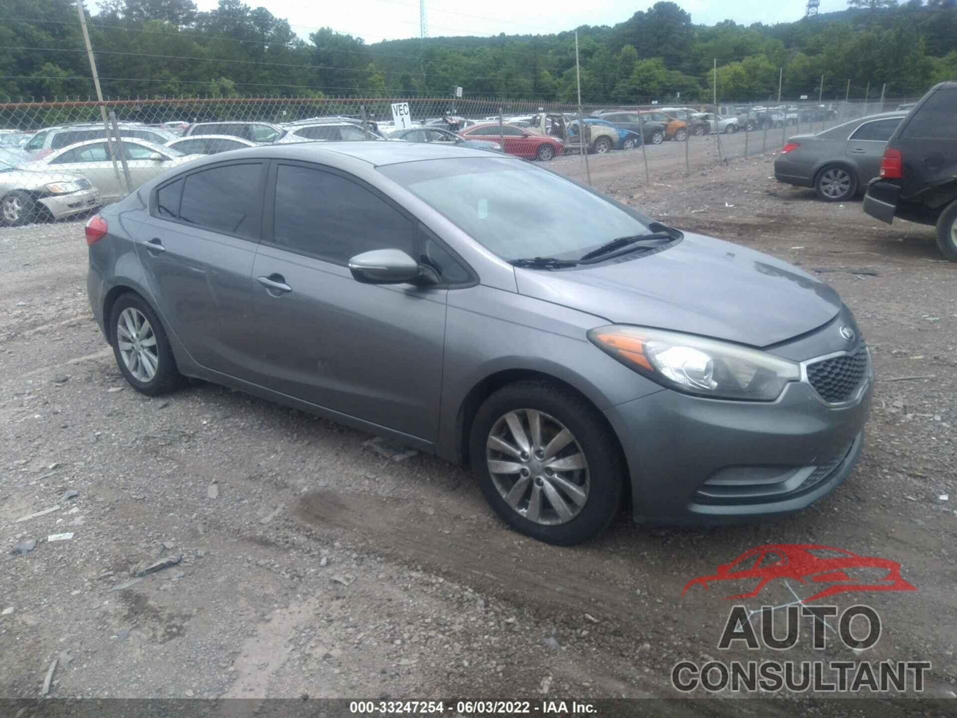 KIA FORTE 2016 - KNAFX4A69G5439756