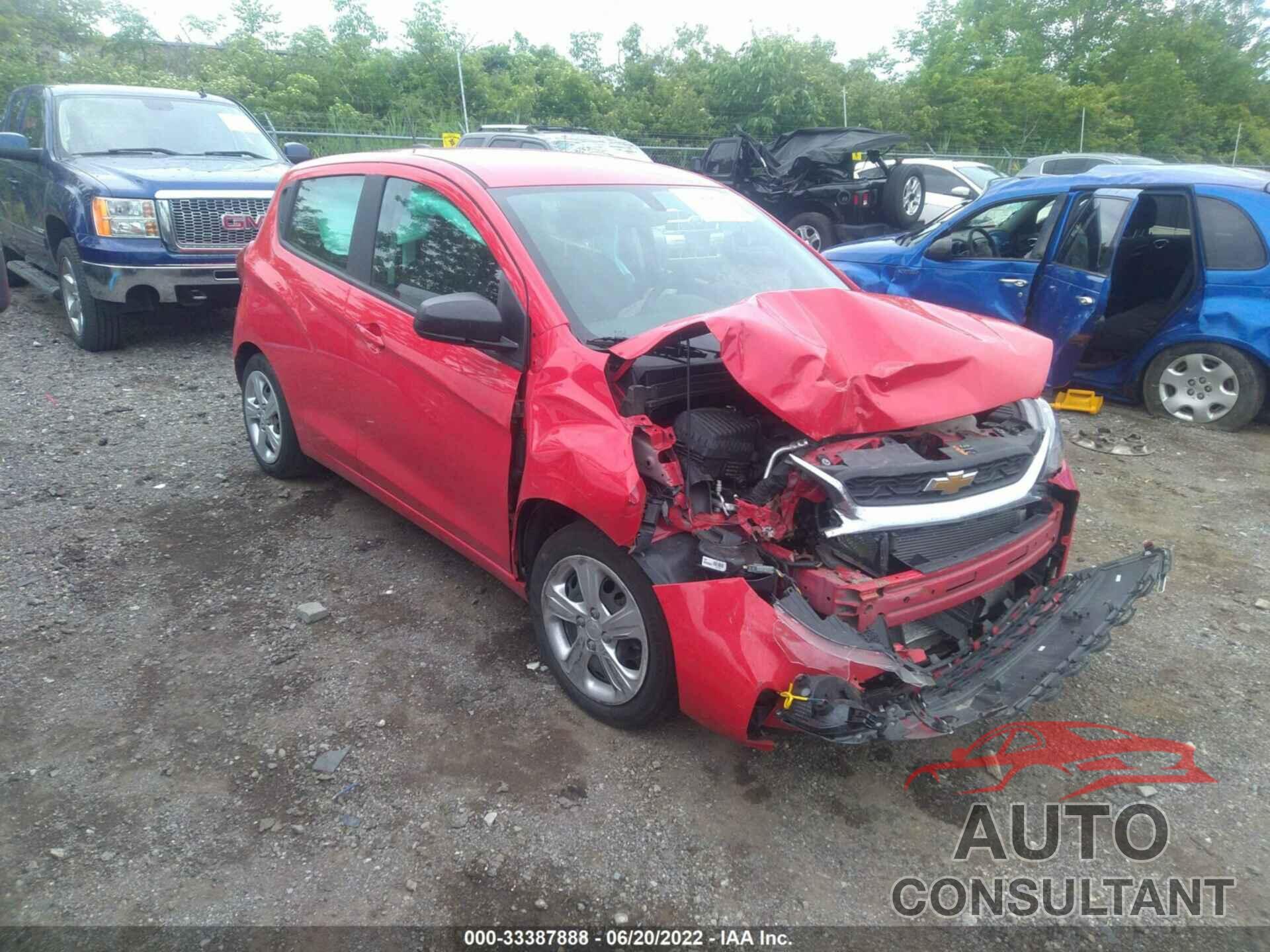 CHEVROLET SPARK 2021 - KL8CB6SA0MC221384