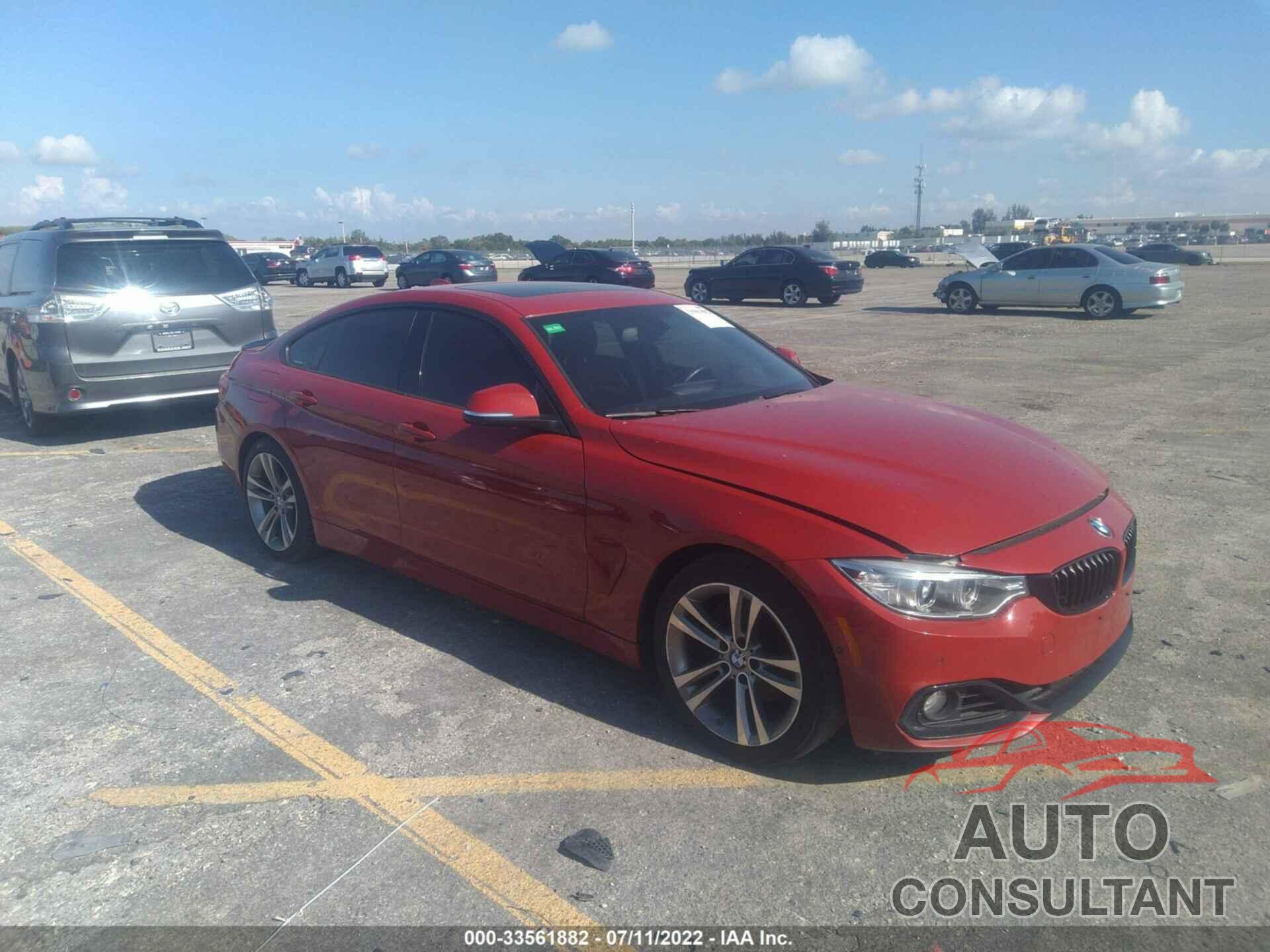 BMW 4 SERIES 2016 - WBA4A9C51GG506431