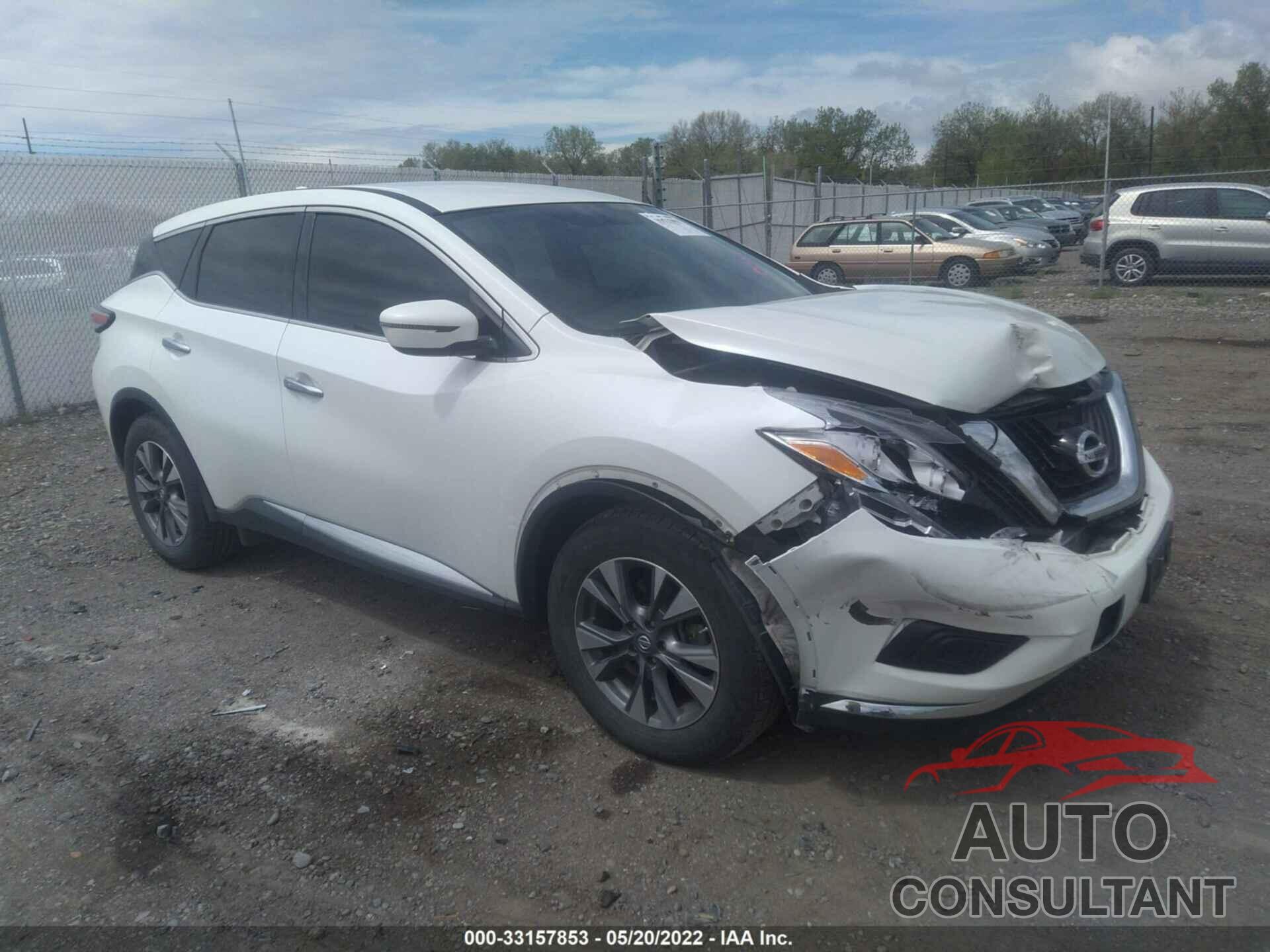 NISSAN MURANO 2017 - 5N1AZ2MH5HN165364