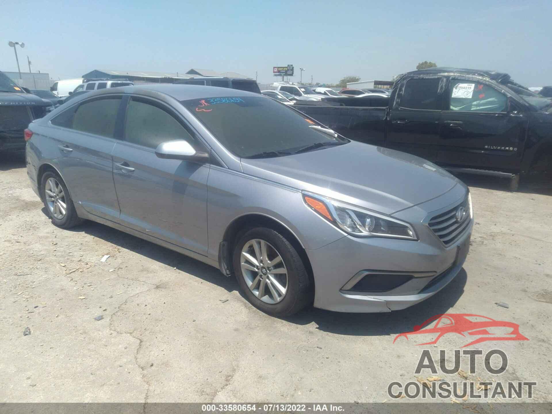 HYUNDAI SONATA 2017 - 5NPE24AF0HH464060