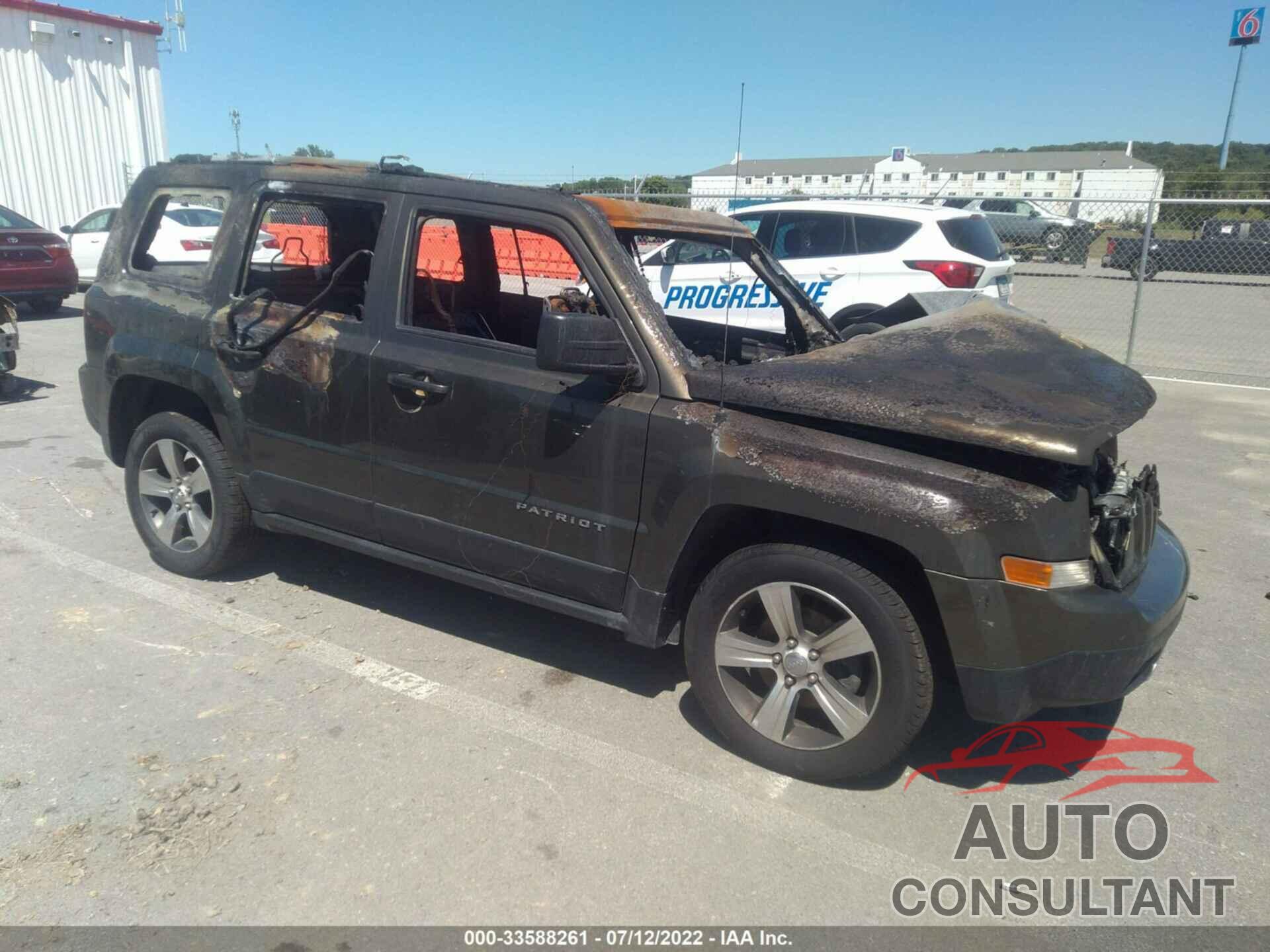 JEEP PATRIOT 2016 - 1C4NJRFB7GD535152