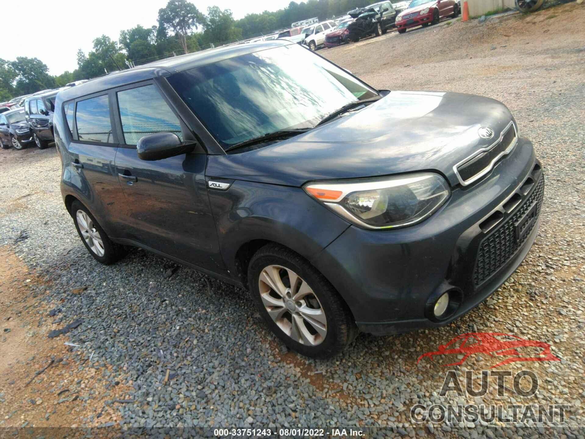 KIA SOUL 2016 - KNDJP3A5XG7243554