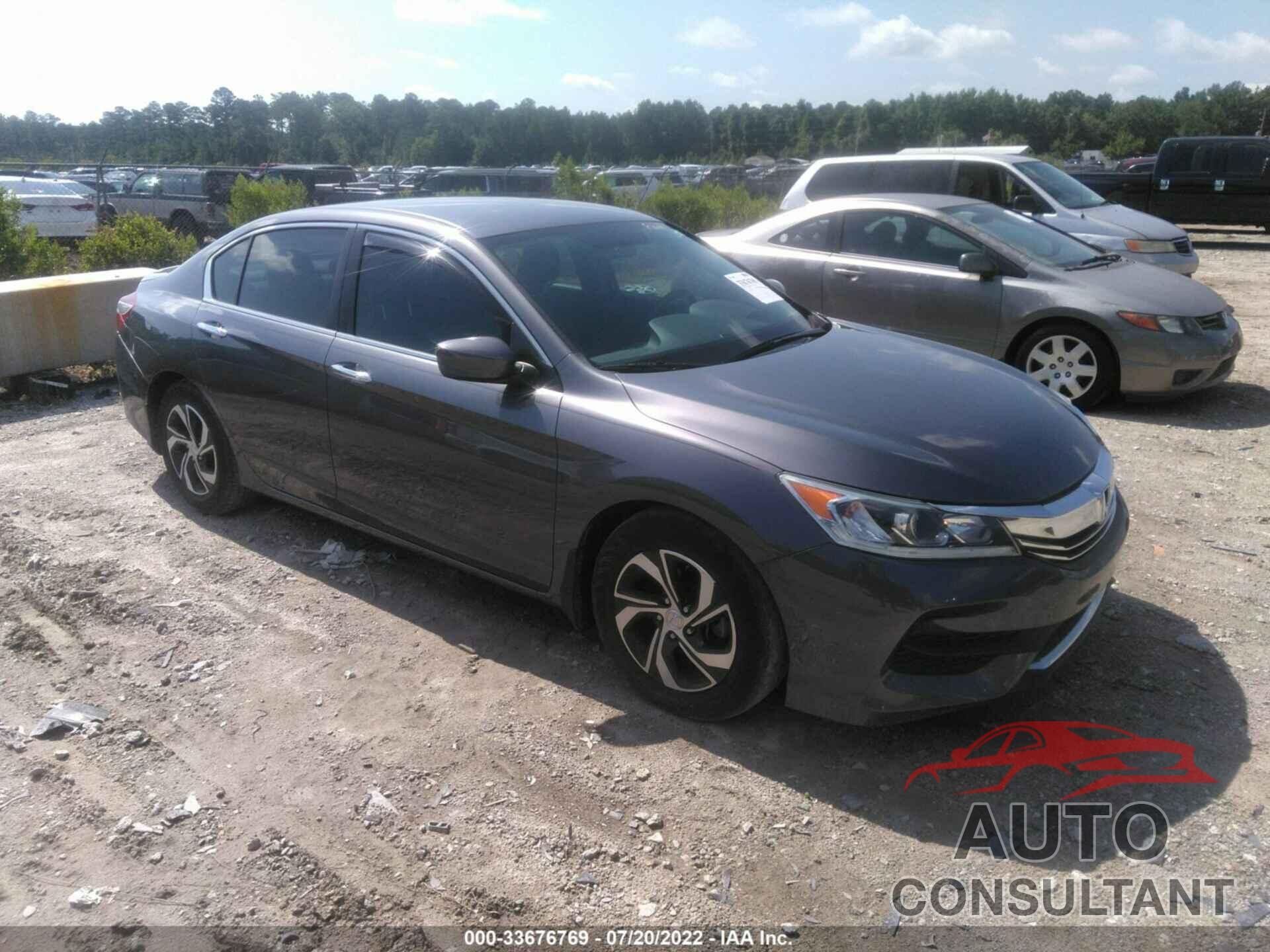 HONDA ACCORD SEDAN 2017 - 1HGCR2F30HA080312