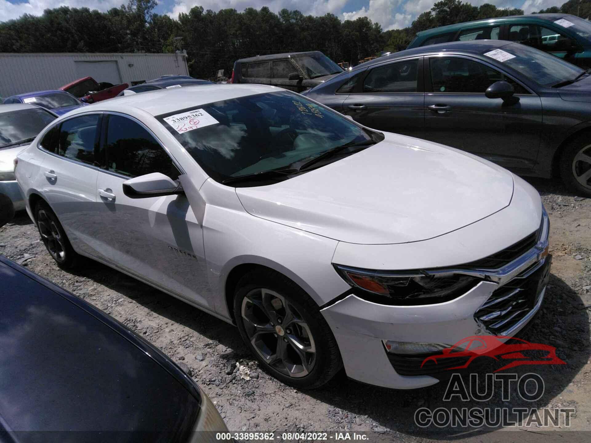 CHEVROLET MALIBU 2022 - 1G1ZD5ST0NF114884
