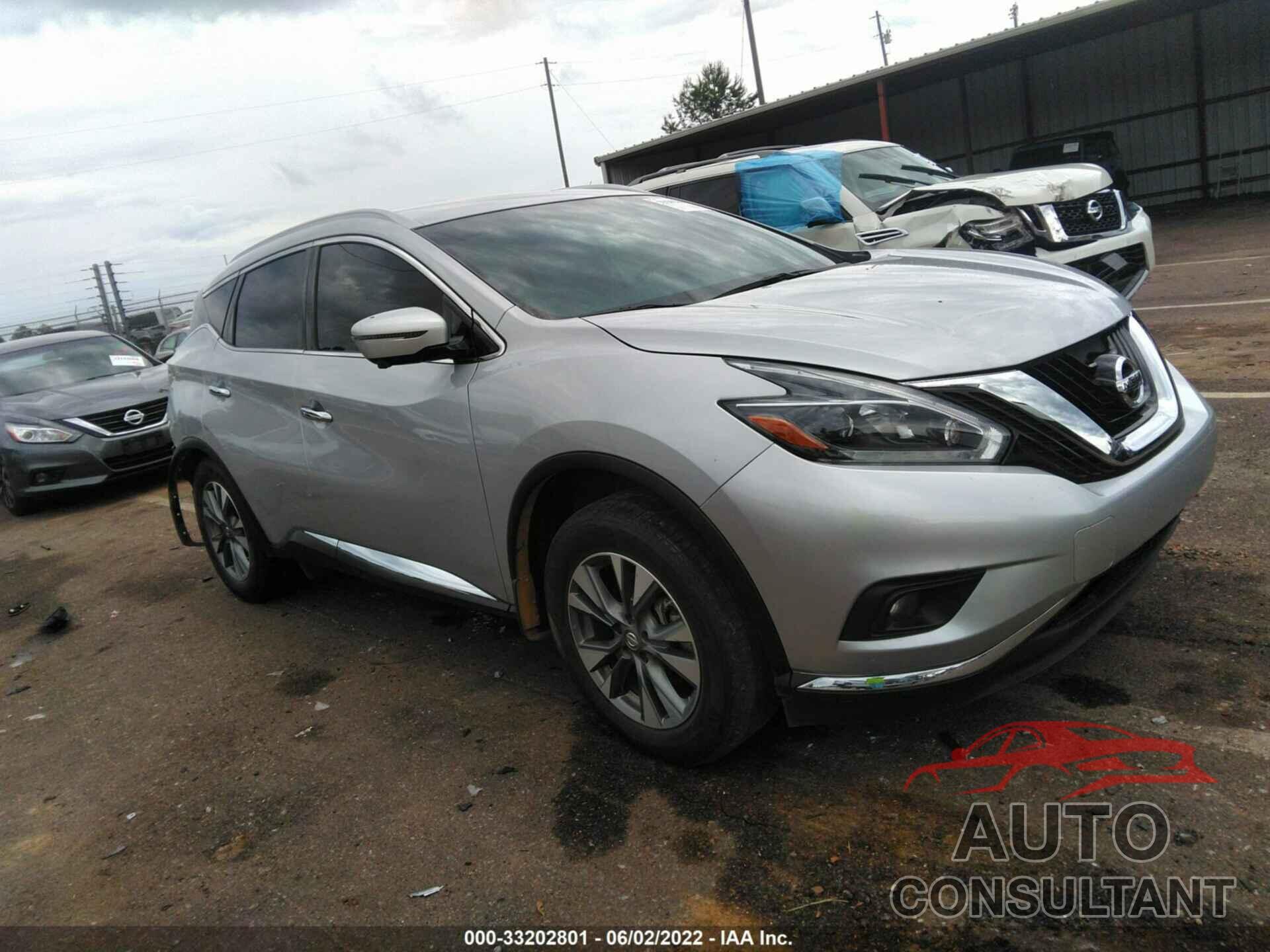 NISSAN MURANO 2018 - 5N1AZ2MG6JN142415