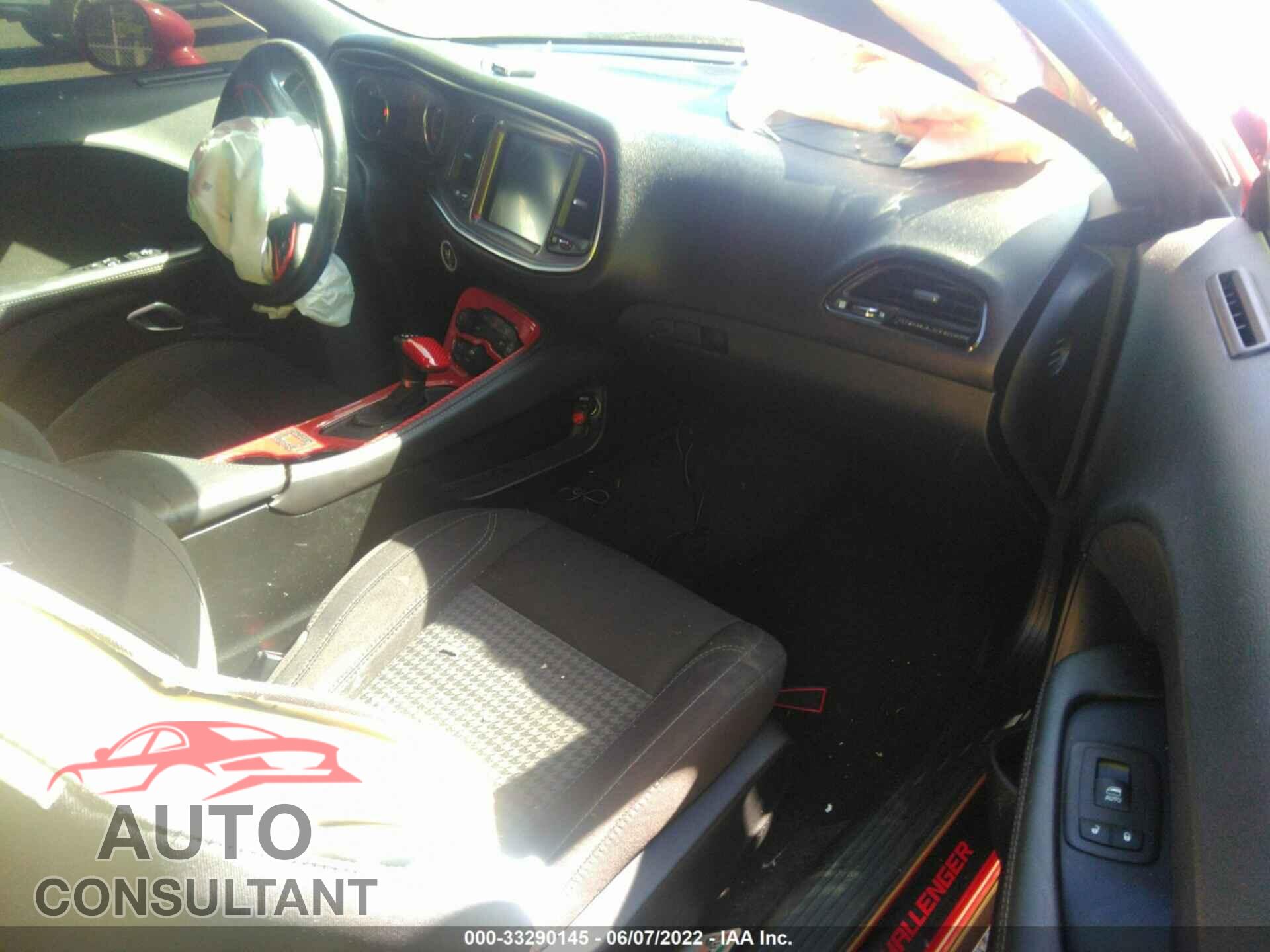 DODGE CHALLENGER 2017 - 2C3CDZAG6HH611387
