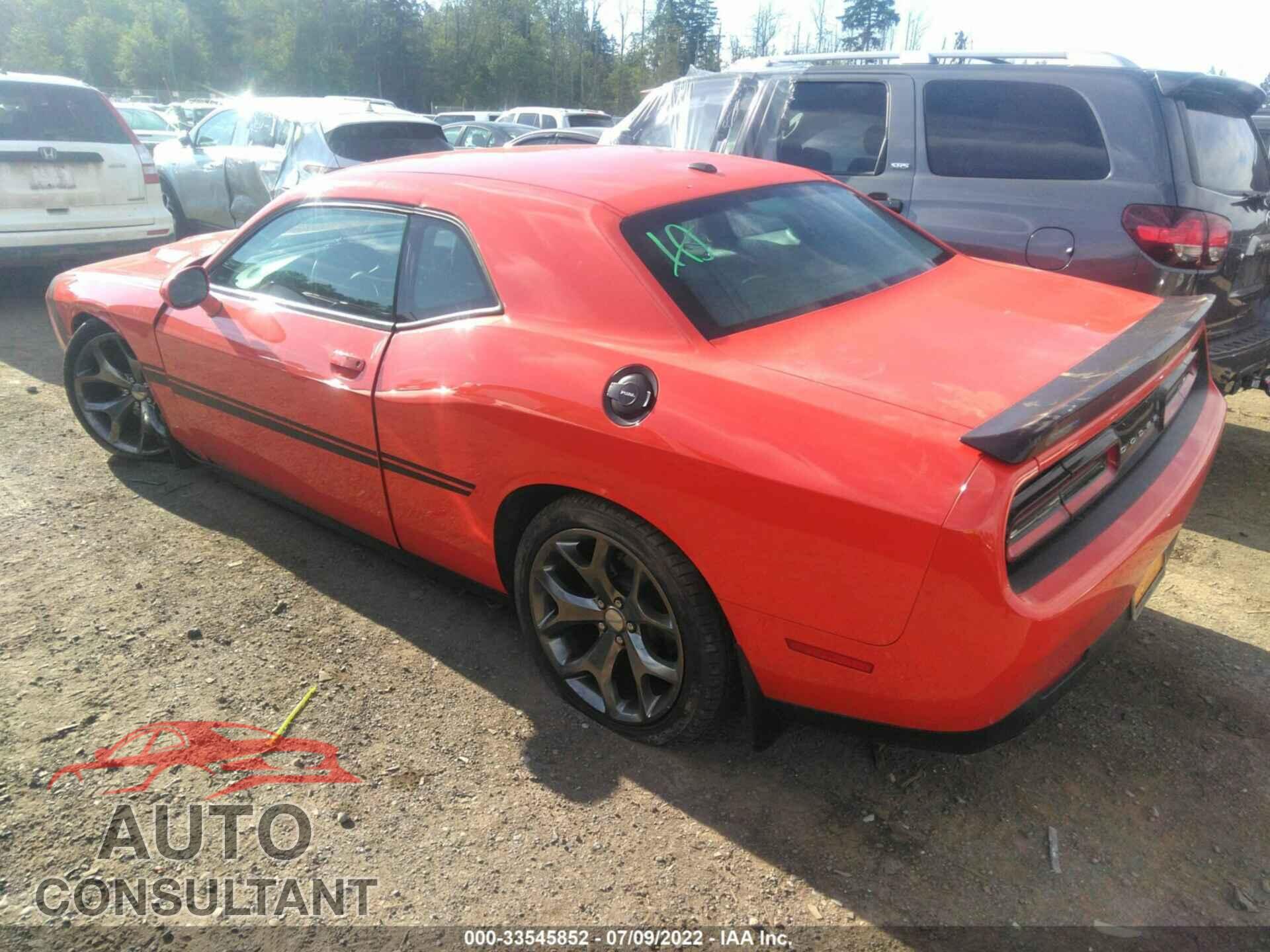 DODGE CHALLENGER 2016 - 2C3CDZAG1GH336218