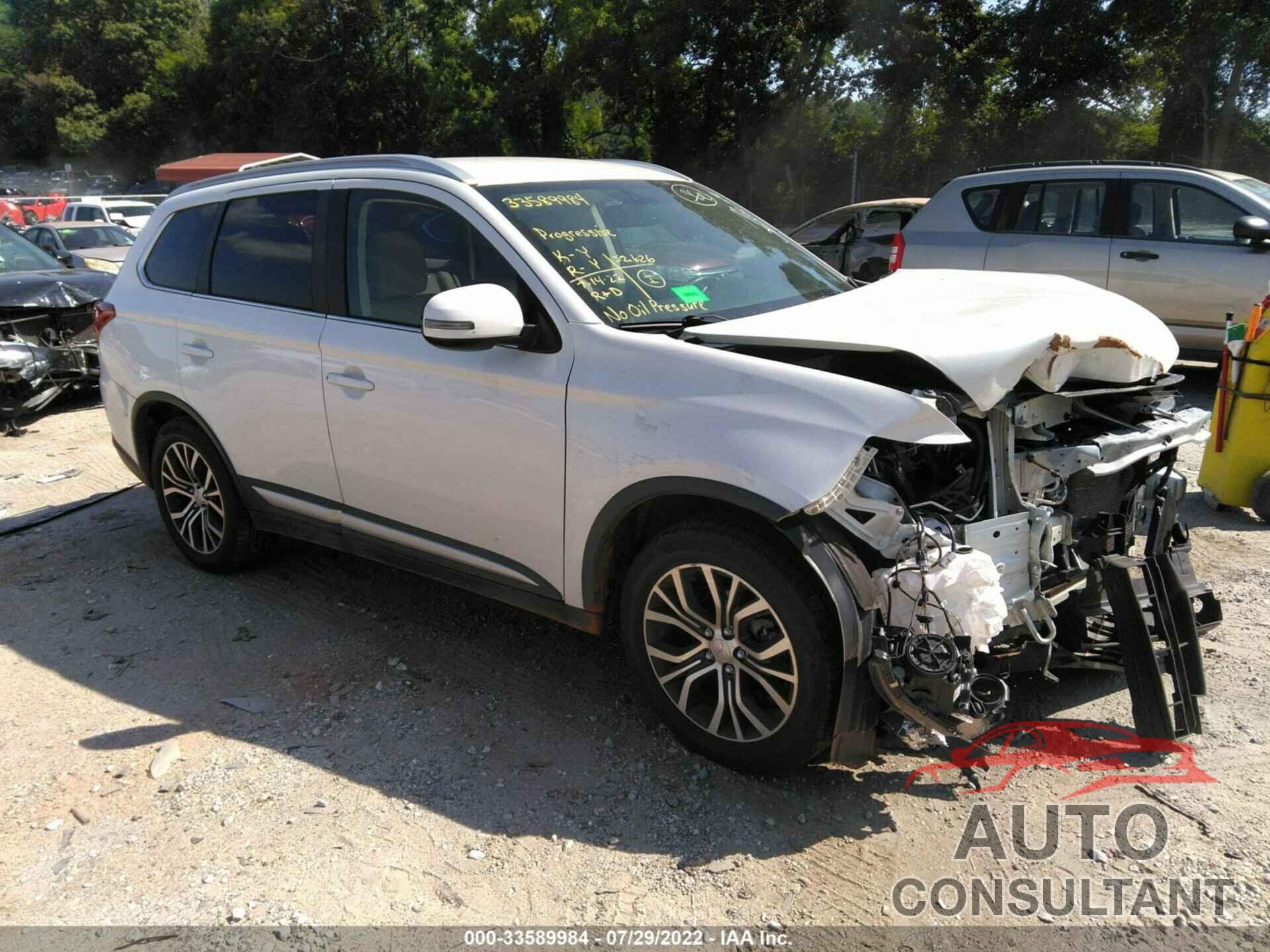 MITSUBISHI OUTLANDER 2018 - JA4AD3A35JZ052122